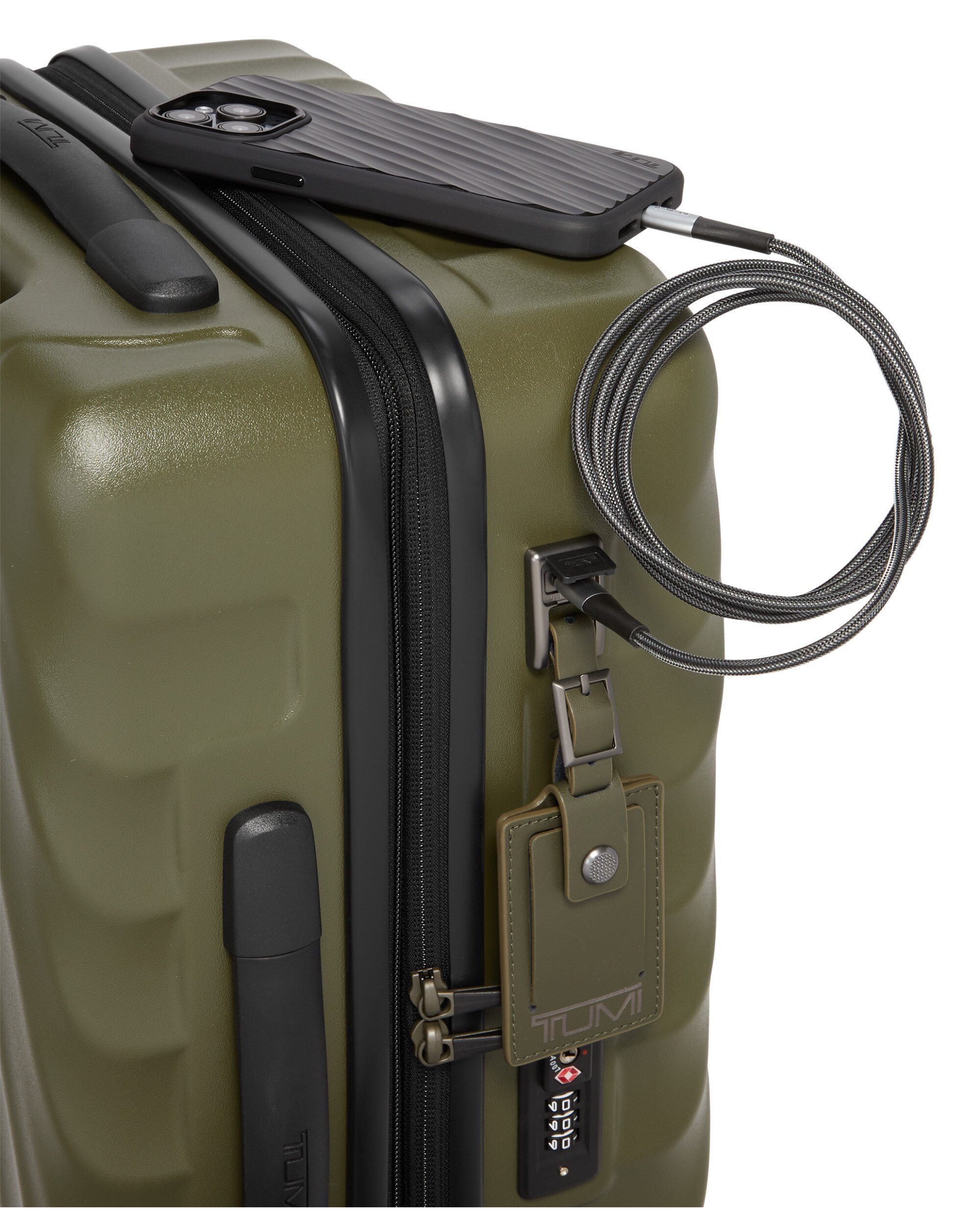 Maleta de cabina expandible 19 degree rígida con capacidad hasta 48 litros - Tumi - Kaki Kaki-2