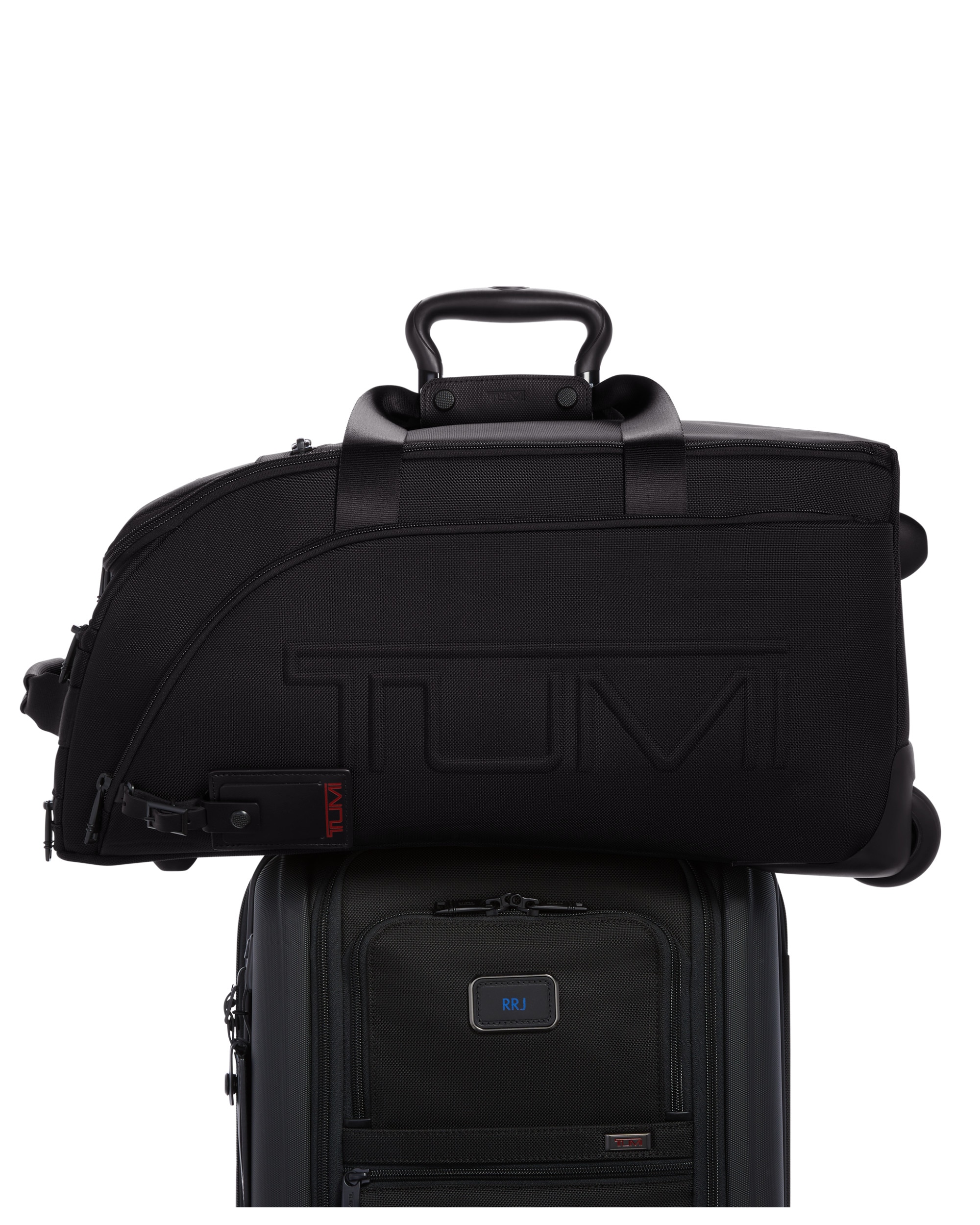 Bolsa de viaje 2 ruedas Alpha 3 blanda con capacidad de 32 litros - Tumi - Negro Negro-2
