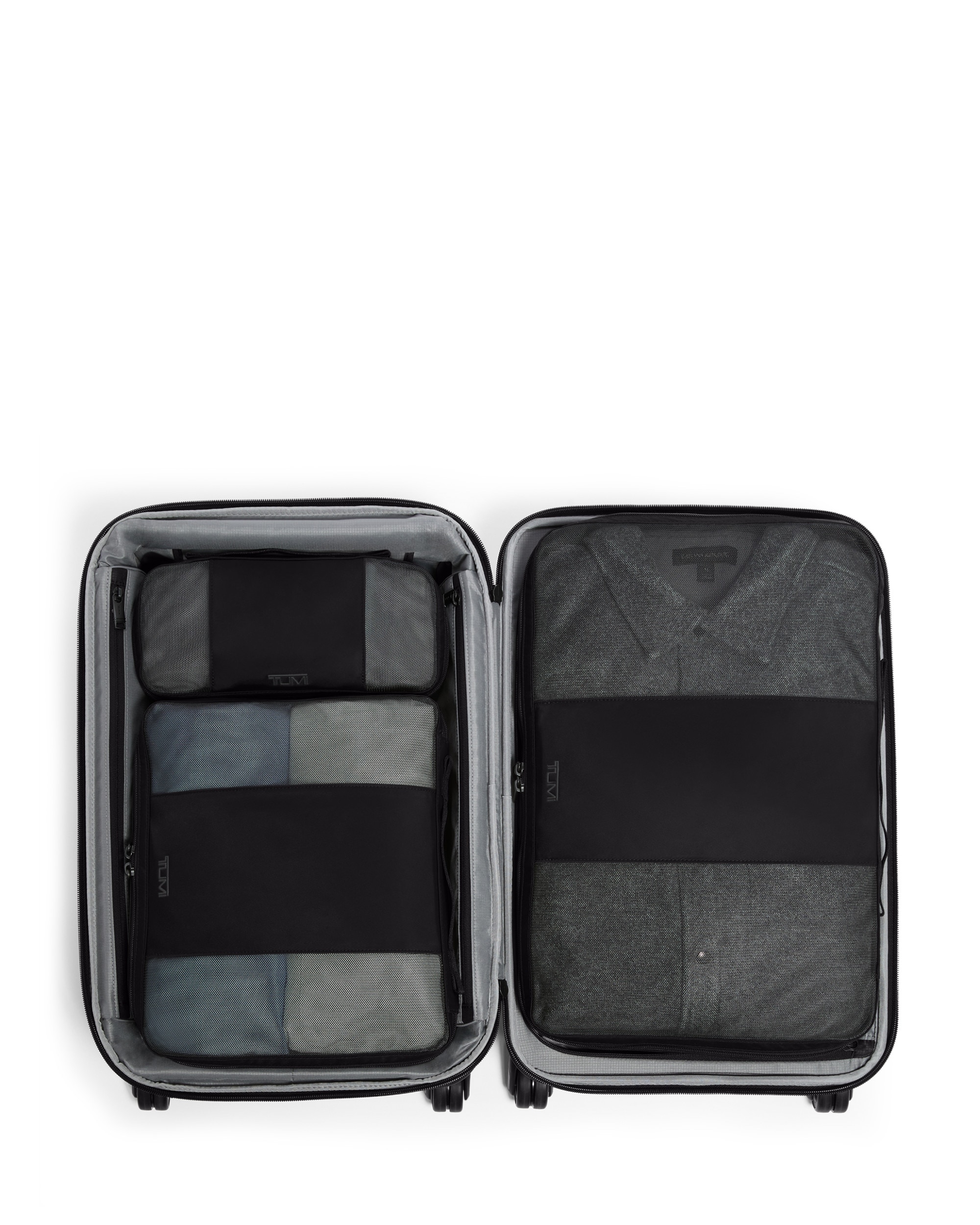 Imagen 4 de Organizador de equipaje grande TUMI blanda con capacidad de 12 litros - Negro Negro