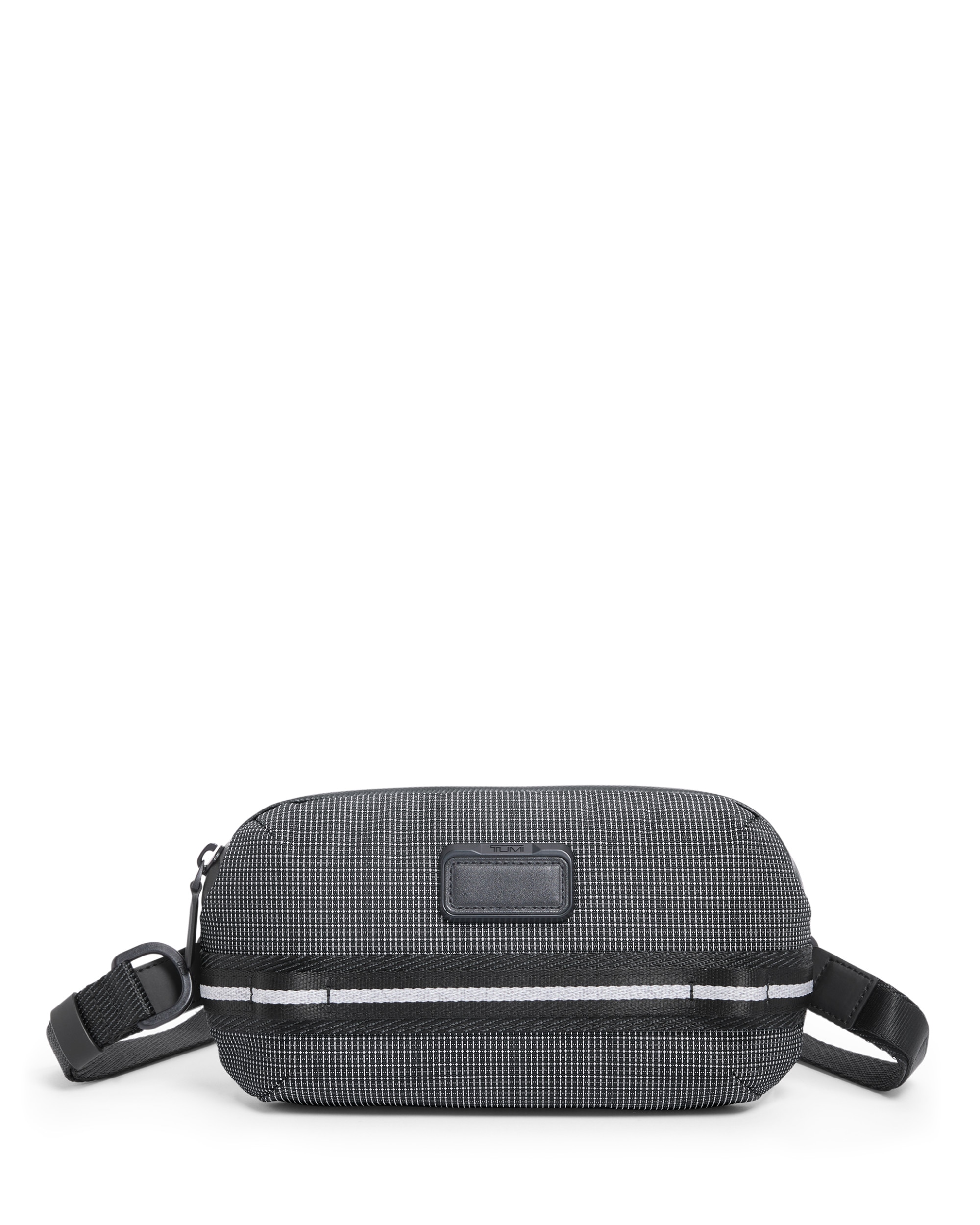 Imagen 0 de Bolso sling Alpha Bravo de nailon reflectivo Gris