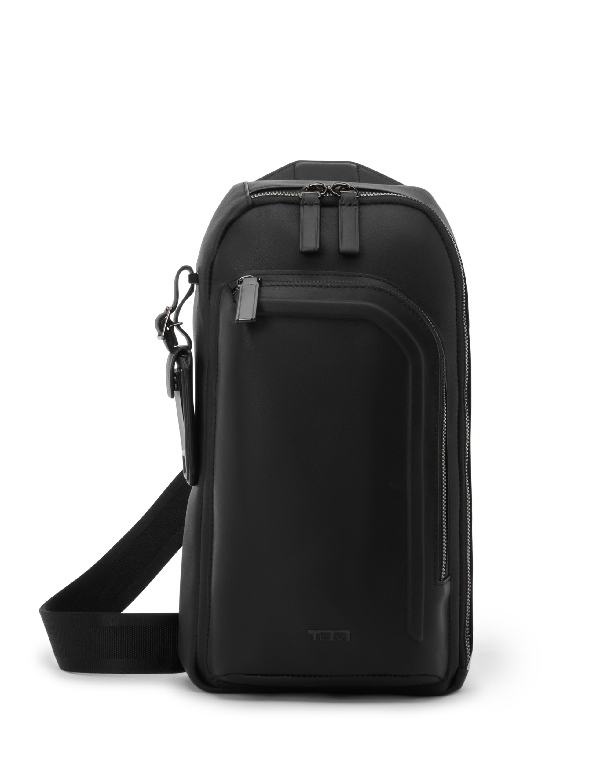 Imagen 0 de Bolso Sling Harrison de piel Negro