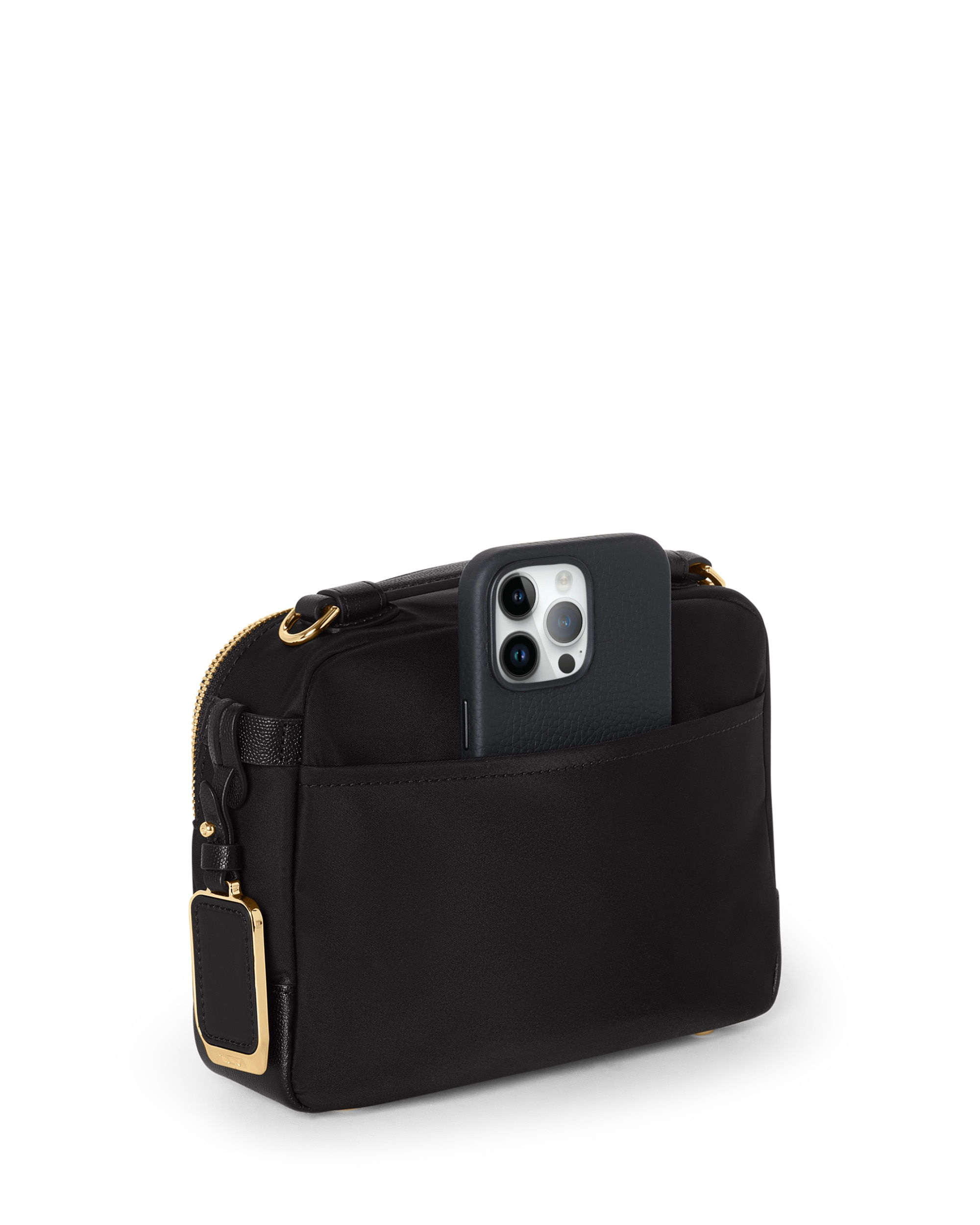 Estuche de belleza madeline voyageur de nailon y piel - Tumi - Negro Negro-4