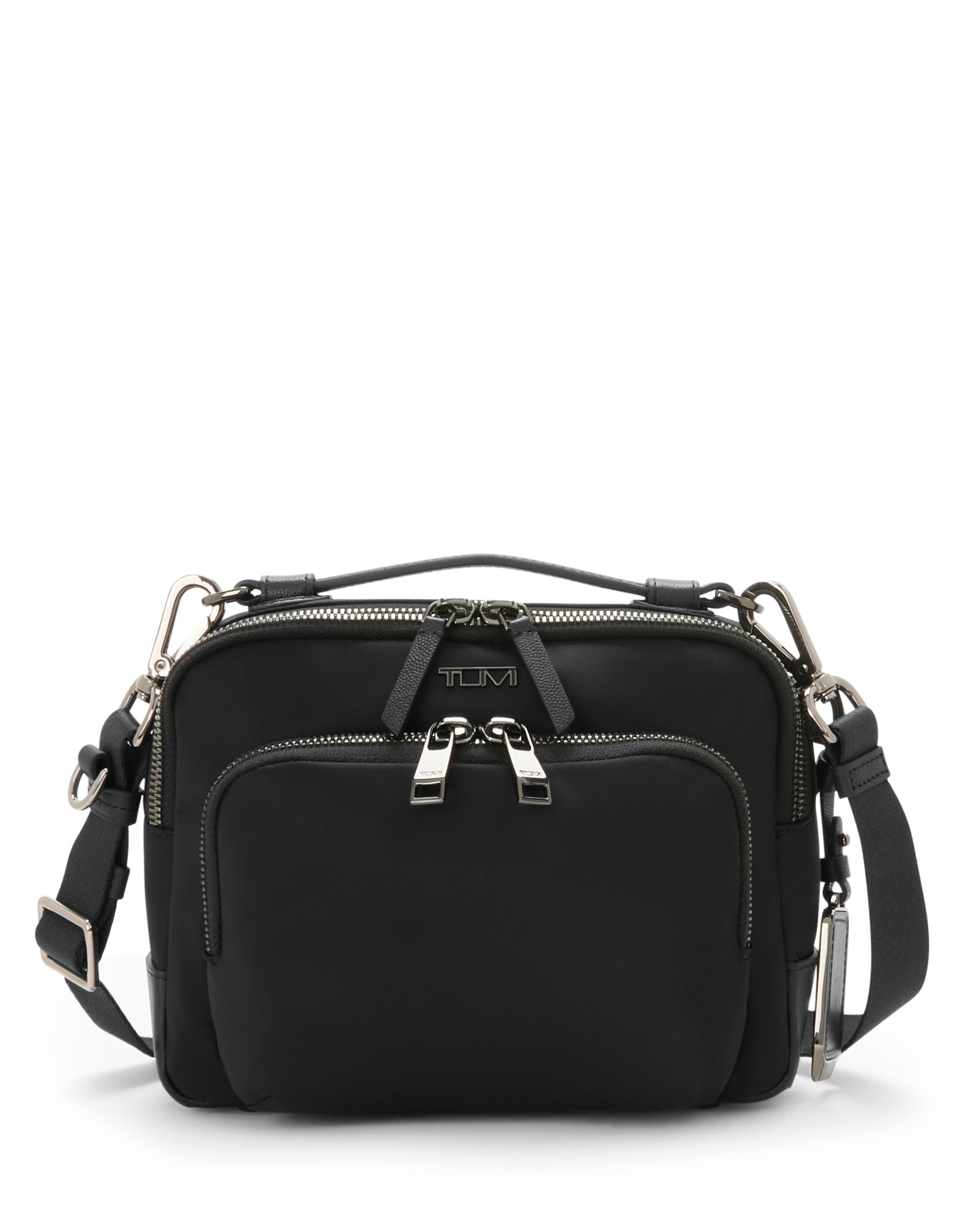 Bolso crossbody Teghan Voyageur de nylon - Tumi - Negro mate Negro mate-1