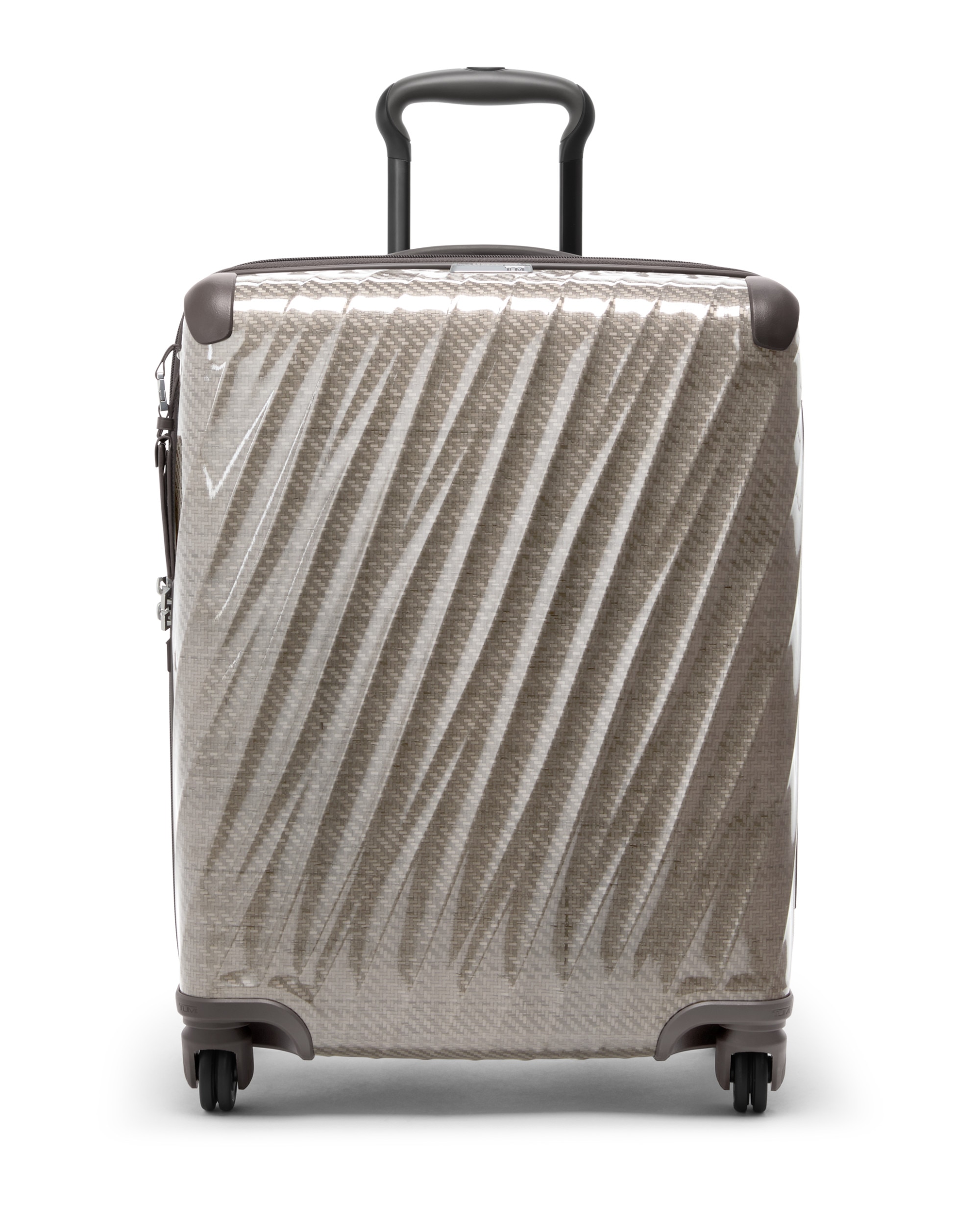 Maleta de cabina Continental 19 Degree Lite rígida con capacidad de 42 litros - Tumi - Blanco Titanio Brillo Blanco Titanio Brillo-1