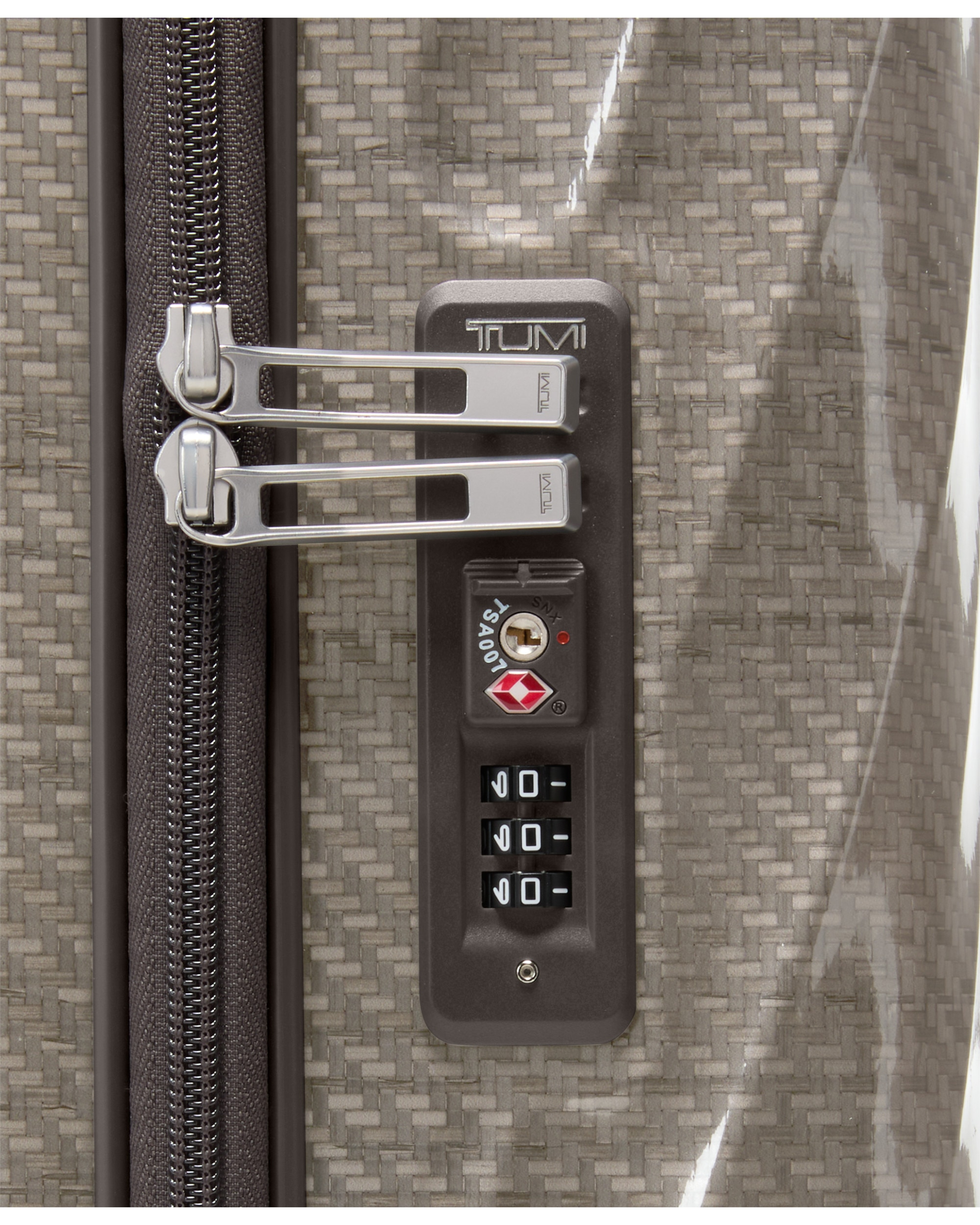 Maleta de cabina Continental 19 Degree Lite rígida con capacidad de 42 litros - Tumi - Blanco Titanio Brillo Blanco Titanio Brillo-3