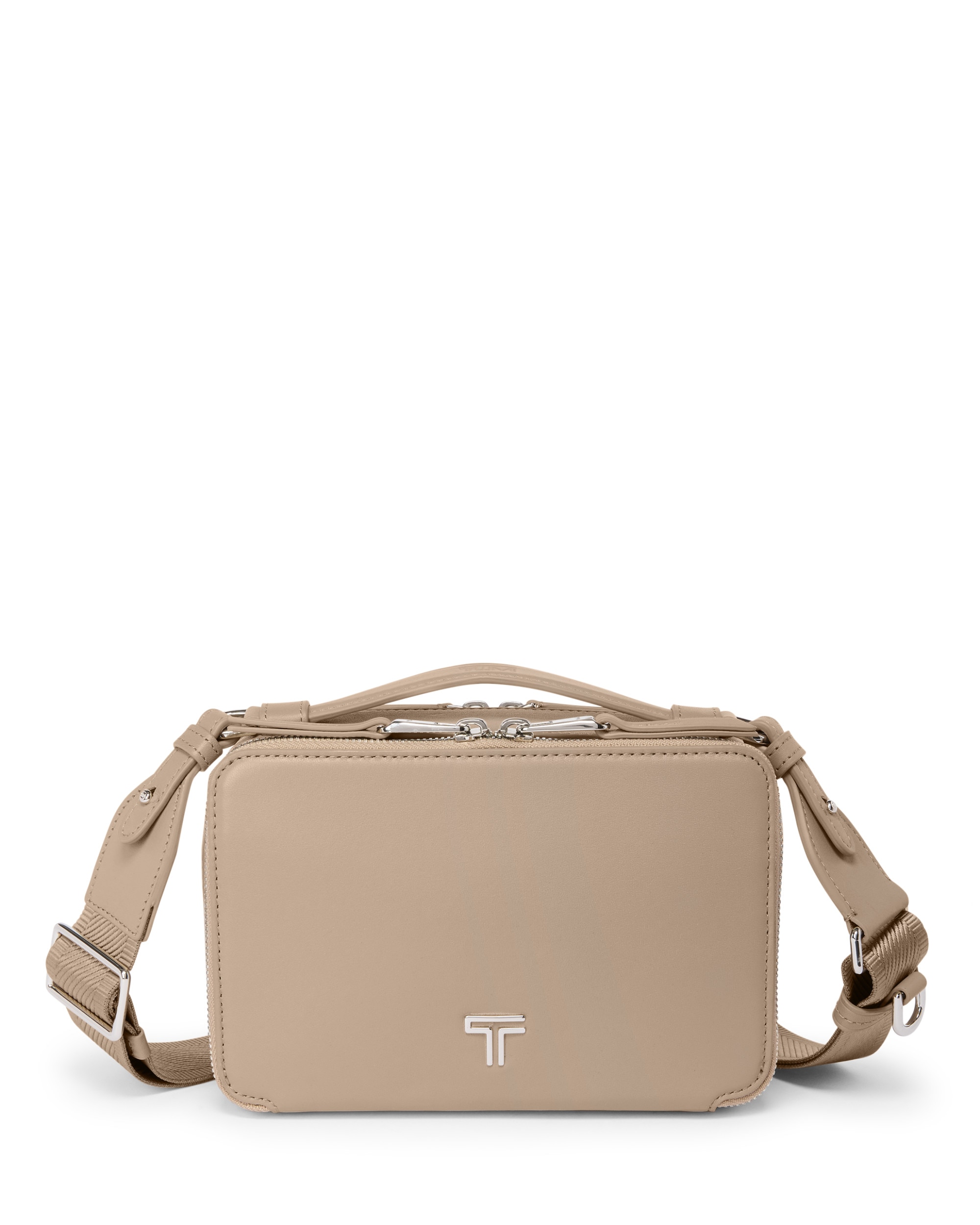 Bolso crossbody voyageur myla de piel - Tumi - Salmón Salmón-1