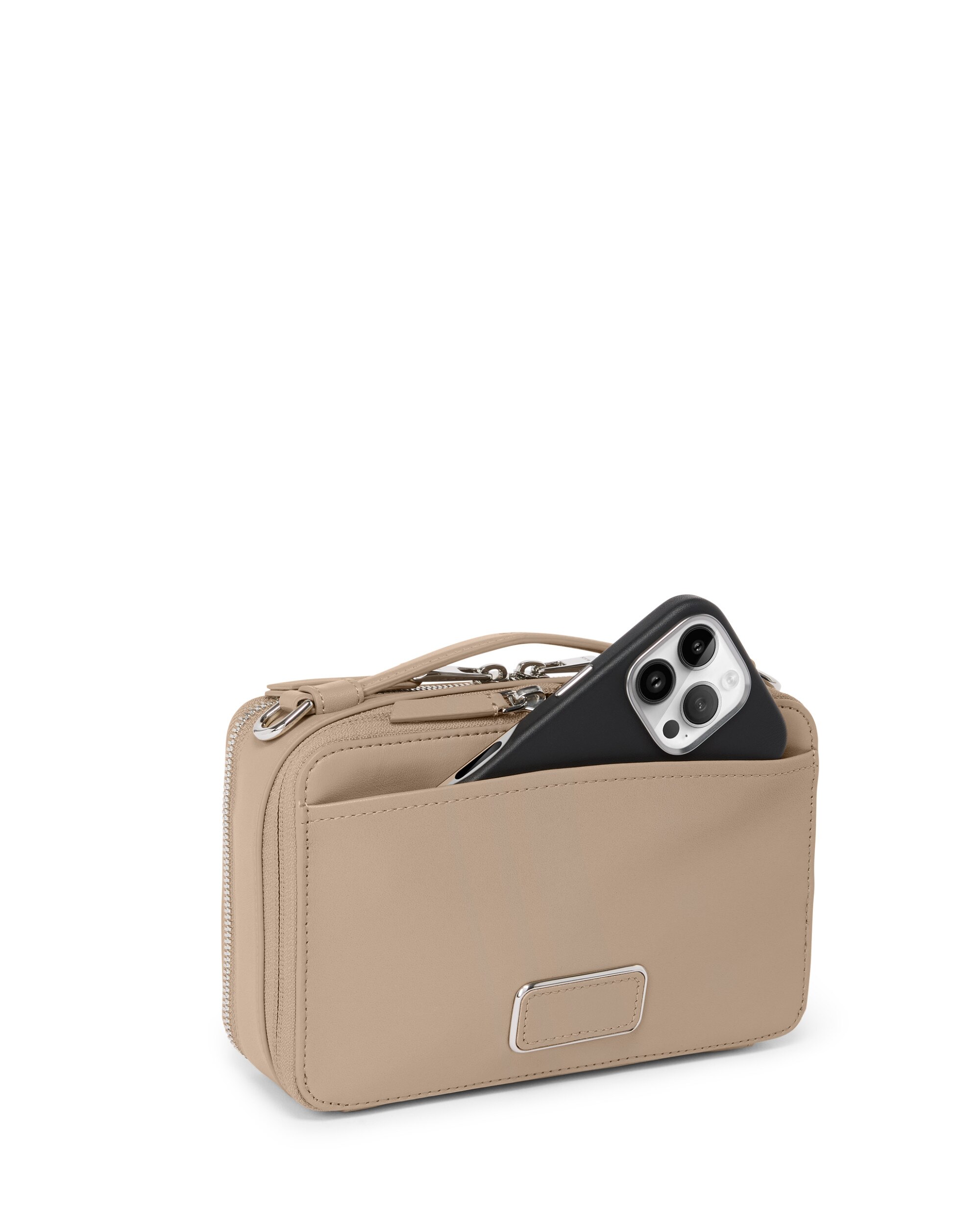 Bolso crossbody voyageur myla de piel - Tumi - Salmón Salmón-2