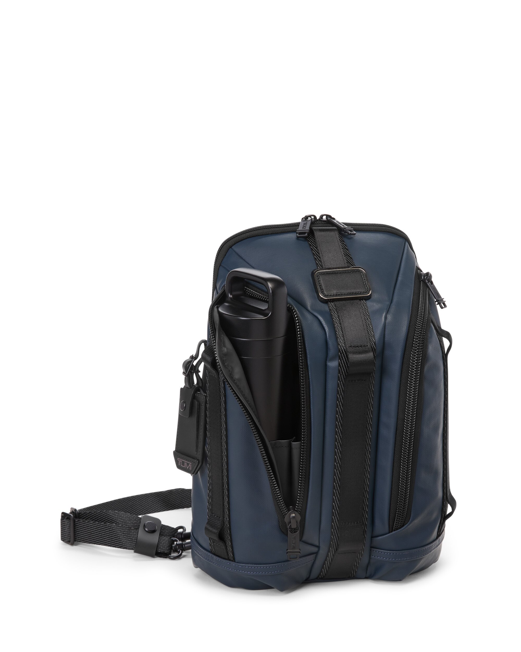 Bolso Sling Knight Alpha Bravo de lona revestida - Tumi - Azul marino Azul marino-3