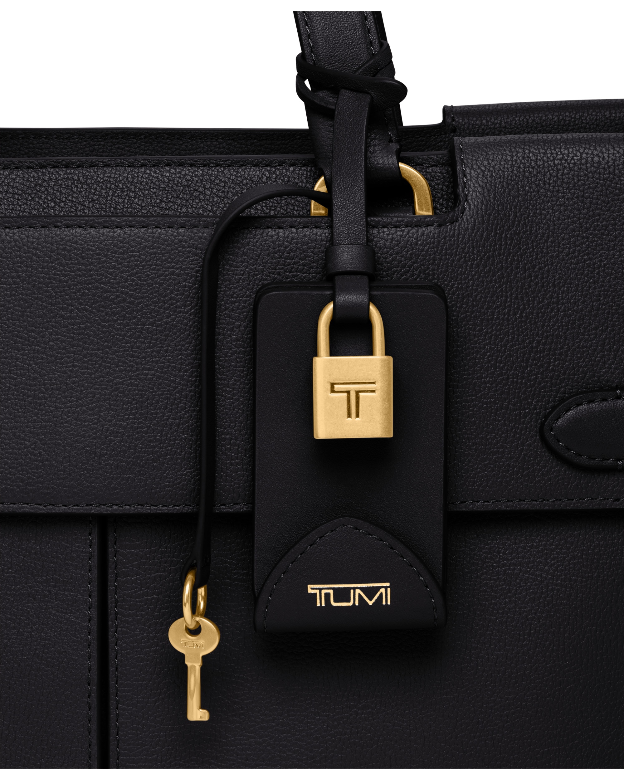 Bolso tote mediano argent de piel - Tumi - Negro Negro-5
