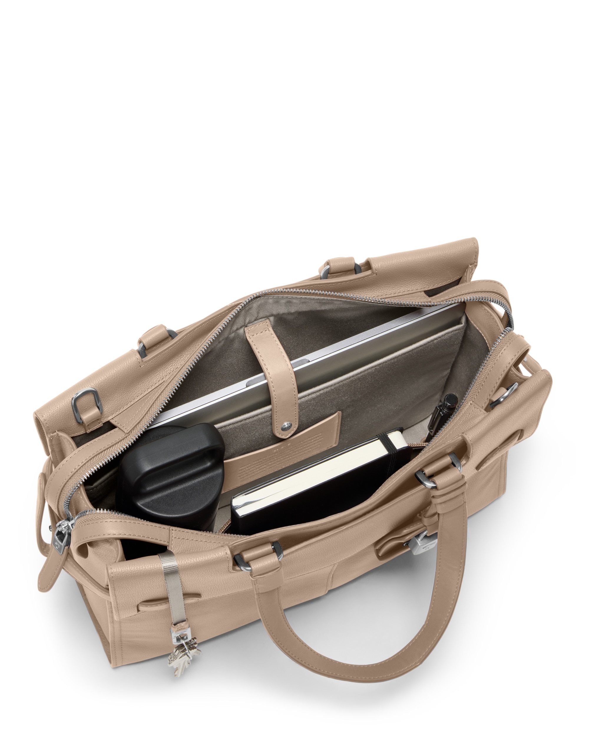 Bolso tote mediano argent de piel - Tumi - Salmón Salmón-2