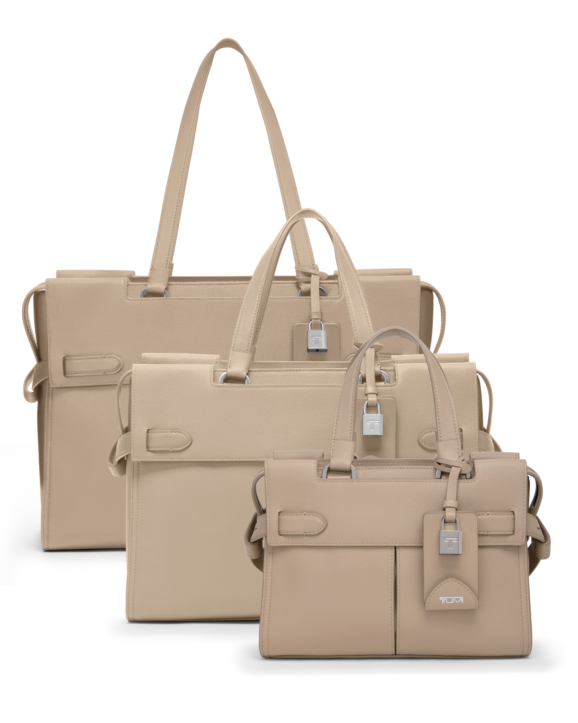 Bolso tote mediano argent de piel - Tumi - Salmón Salmón-5