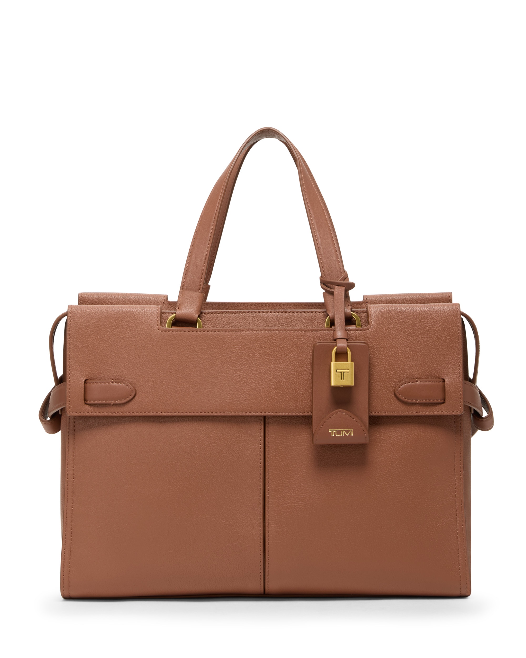 Bolso tote mediano argent de piel - Tumi - Marrón Marrón-1