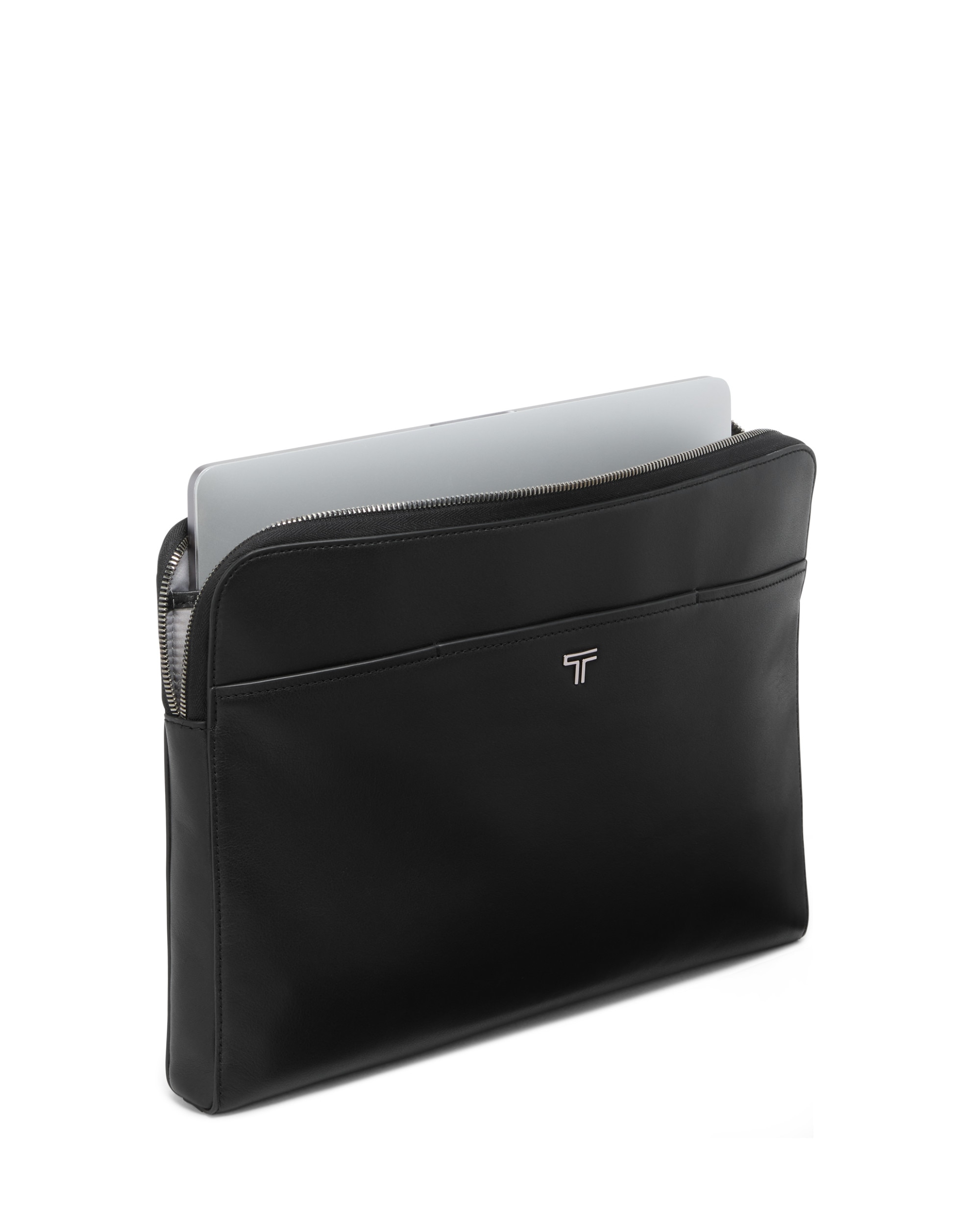 Imagen 2 de Funda para portátil de piel - Tumi - Negro Negro