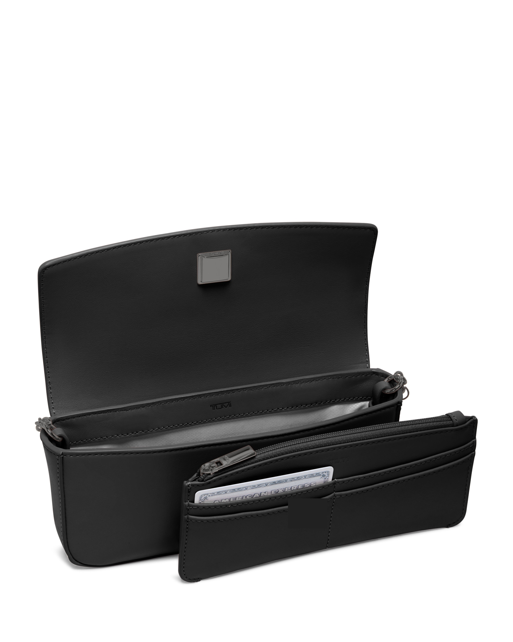 Imagen 5 de Cartera con cadena crossbody belden de piel - Tumi - Negro Negro