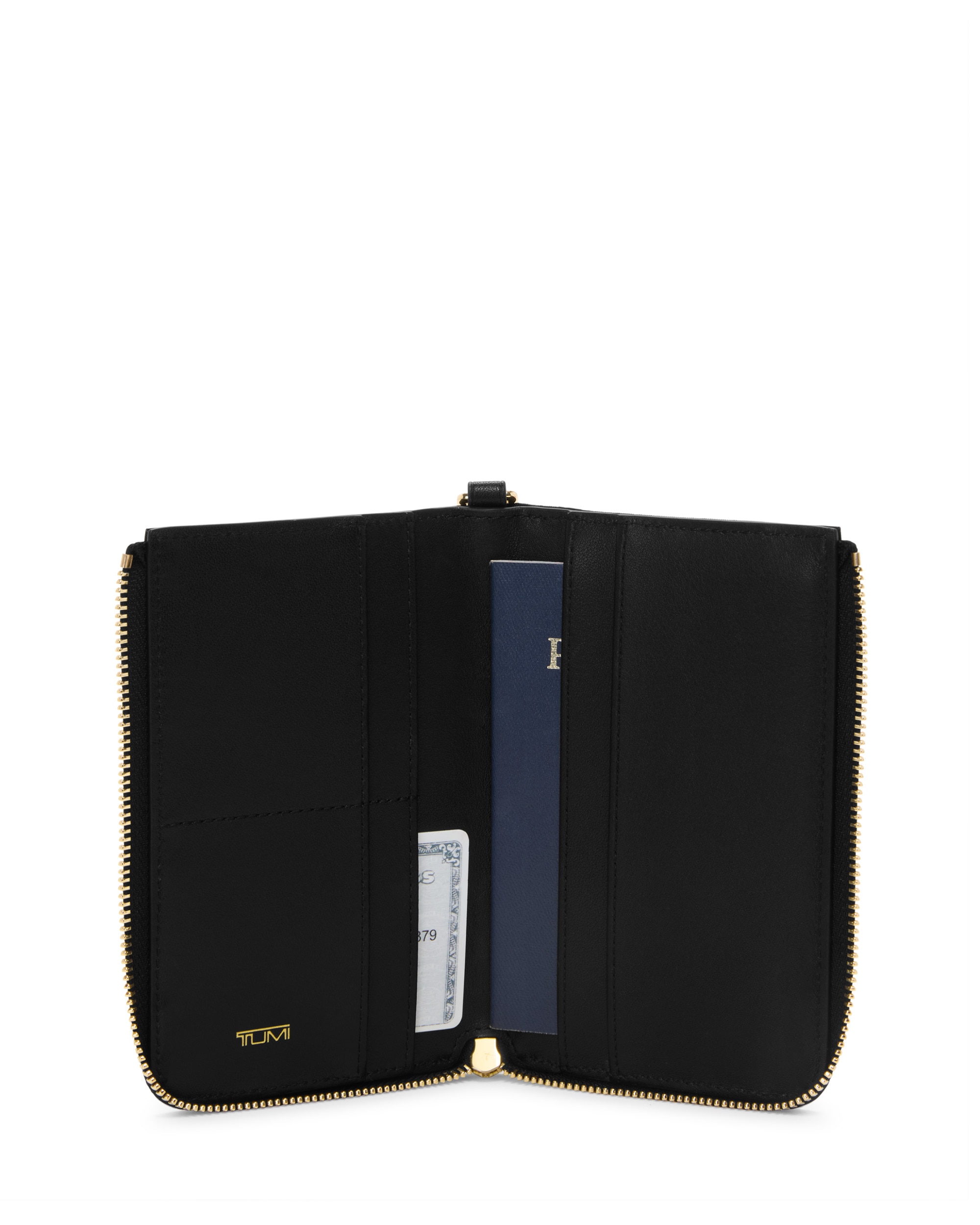 Funda para pasaporte voyageur de nylon - Tumi - Negro Negro-3