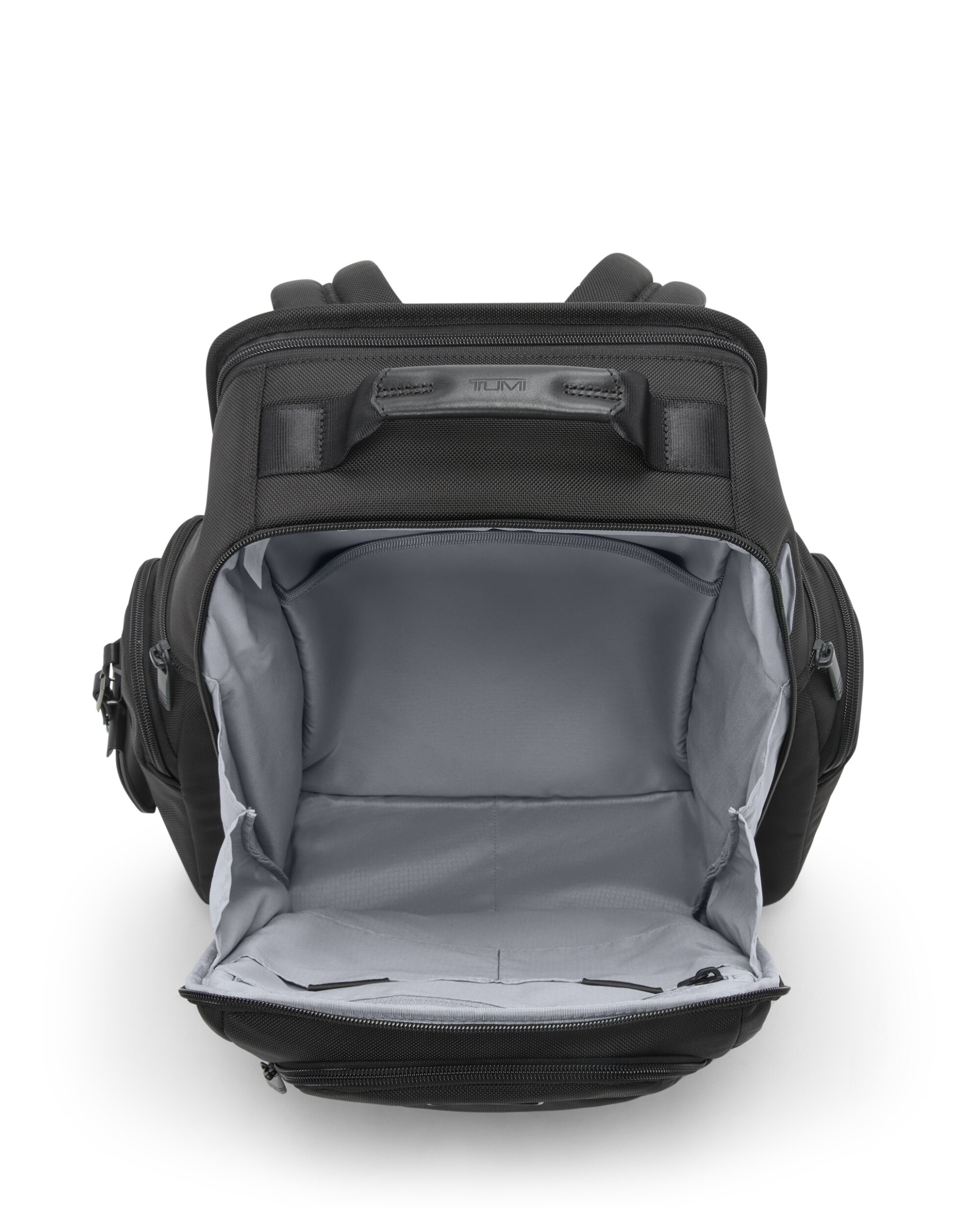 Mochila de viaje expandible para portátil de 15'' alpha blanda con capacidad de 32,2 litros - Tumi - Negro Negro-5