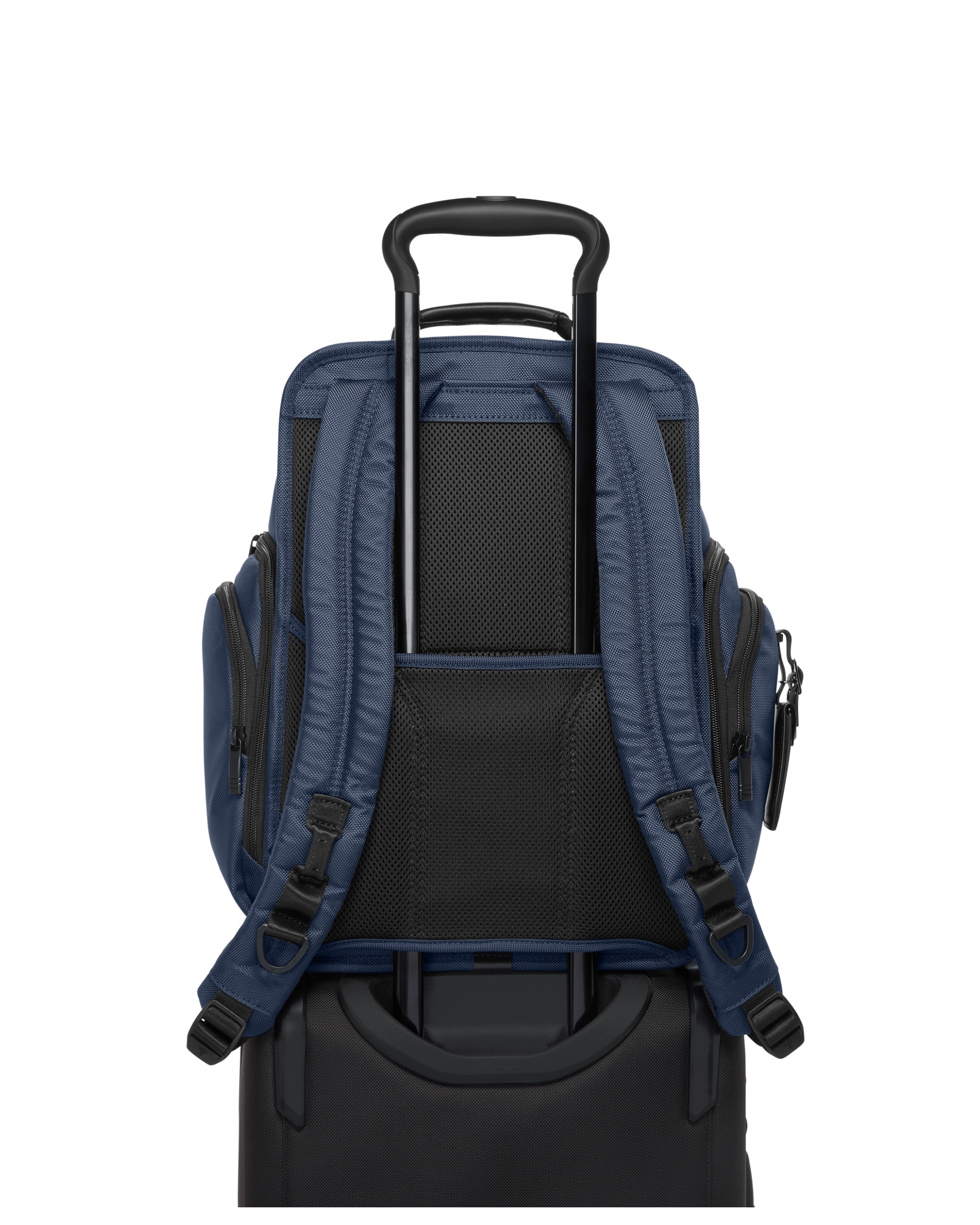 Mochila de viaje expandible para portátil de 15'' alpha blanda con capacidad de 32,2 litros - Tumi - Azul marino Azul marino-2