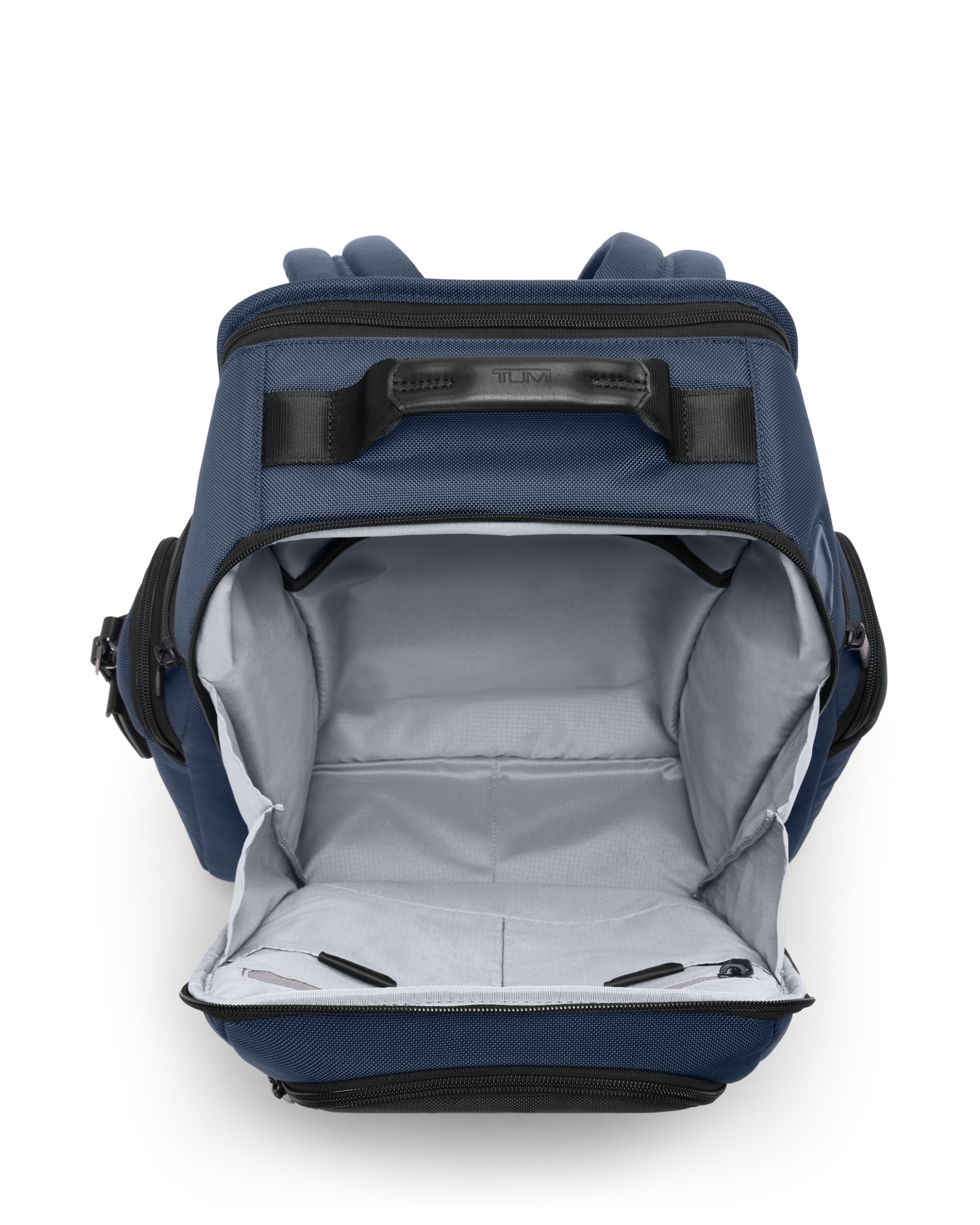 Mochila de viaje expandible para portátil de 15'' alpha blanda con capacidad de 32,2 litros - Tumi - Azul marino Azul marino-5