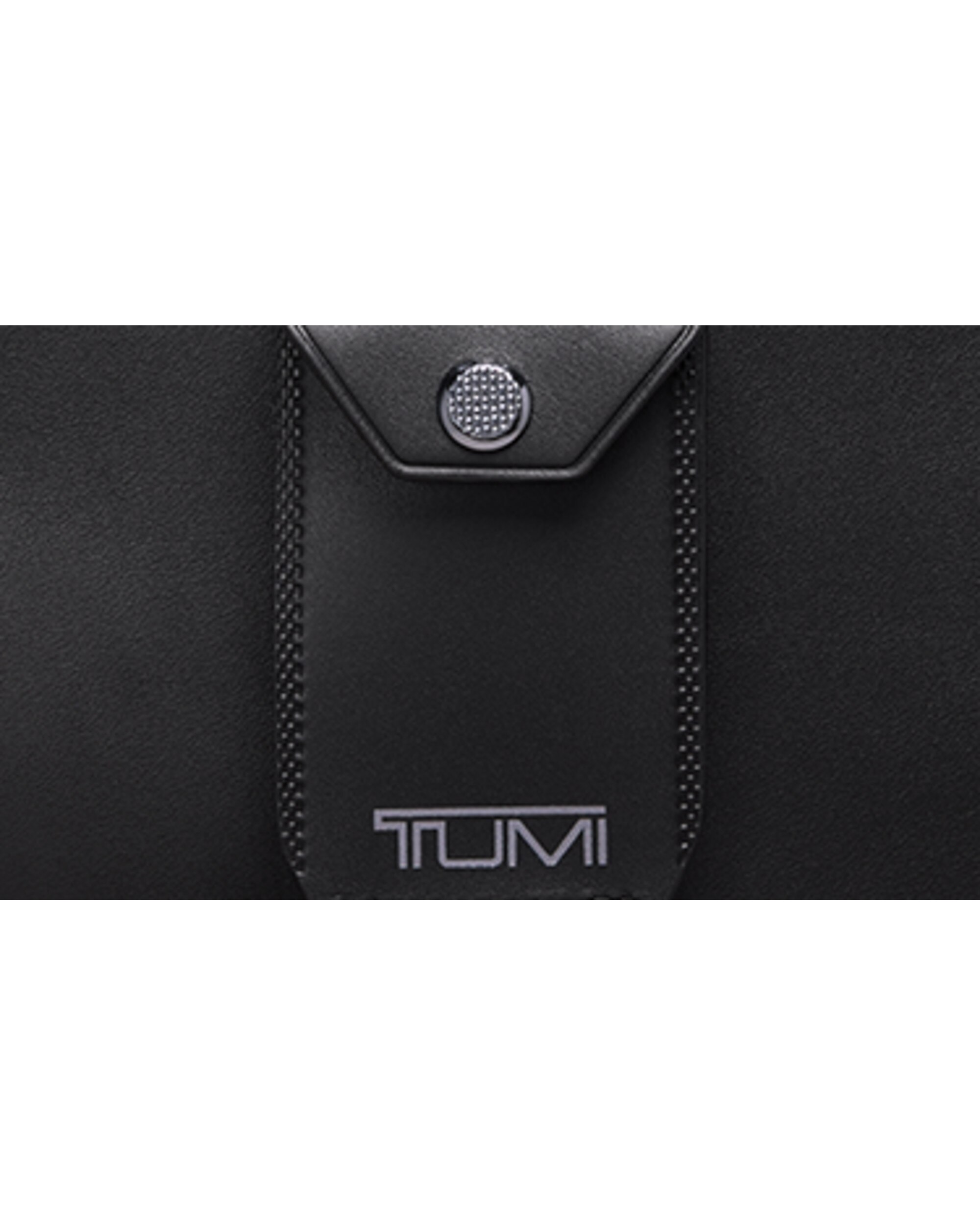 Bolso crossbody mediano Alpha de nylon balístico - Tumi - Azul marino Negro-2
