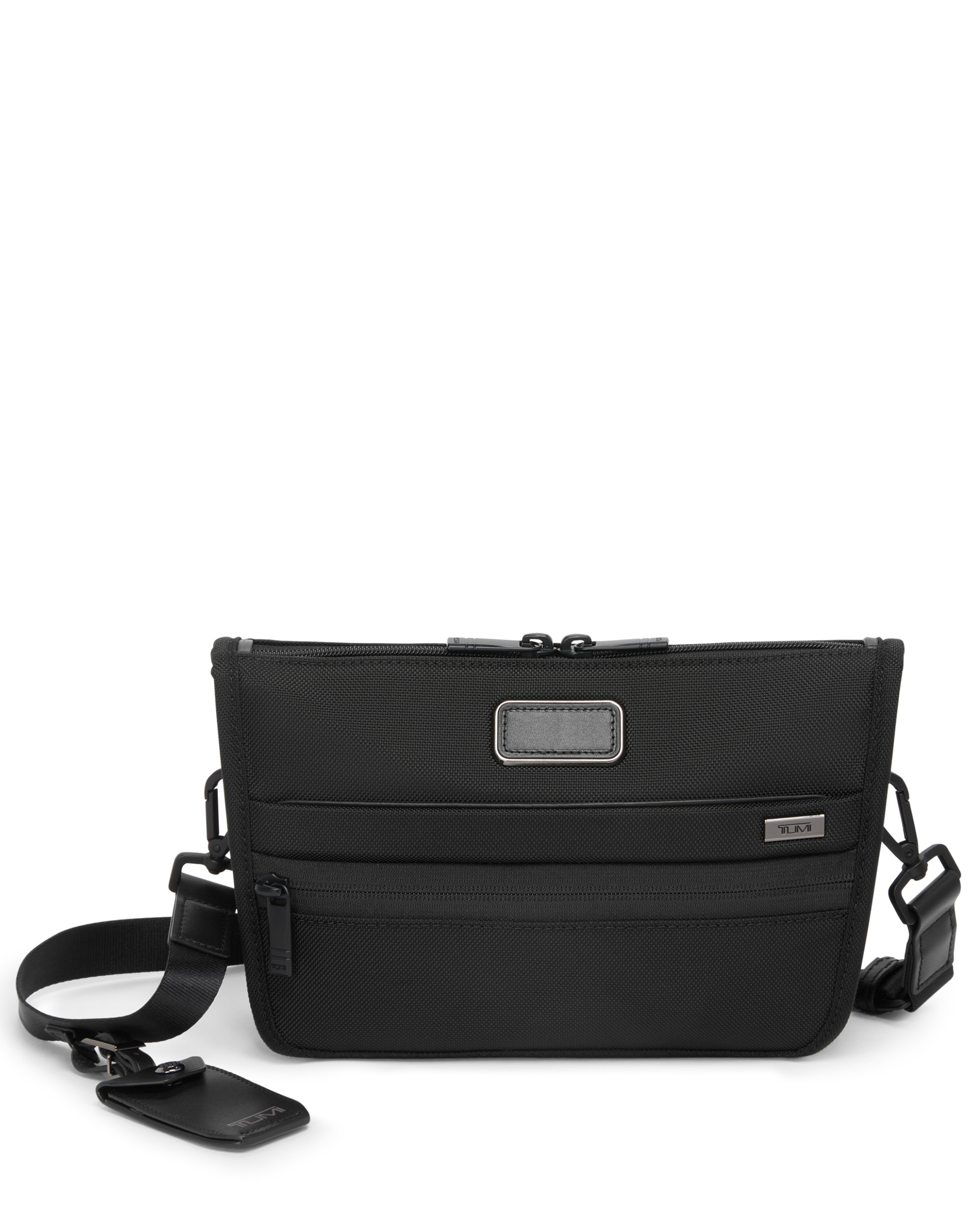 Imagen 0 de Bolso crossbody tipo clutch Convertible Alpha de nylon balístico Negro