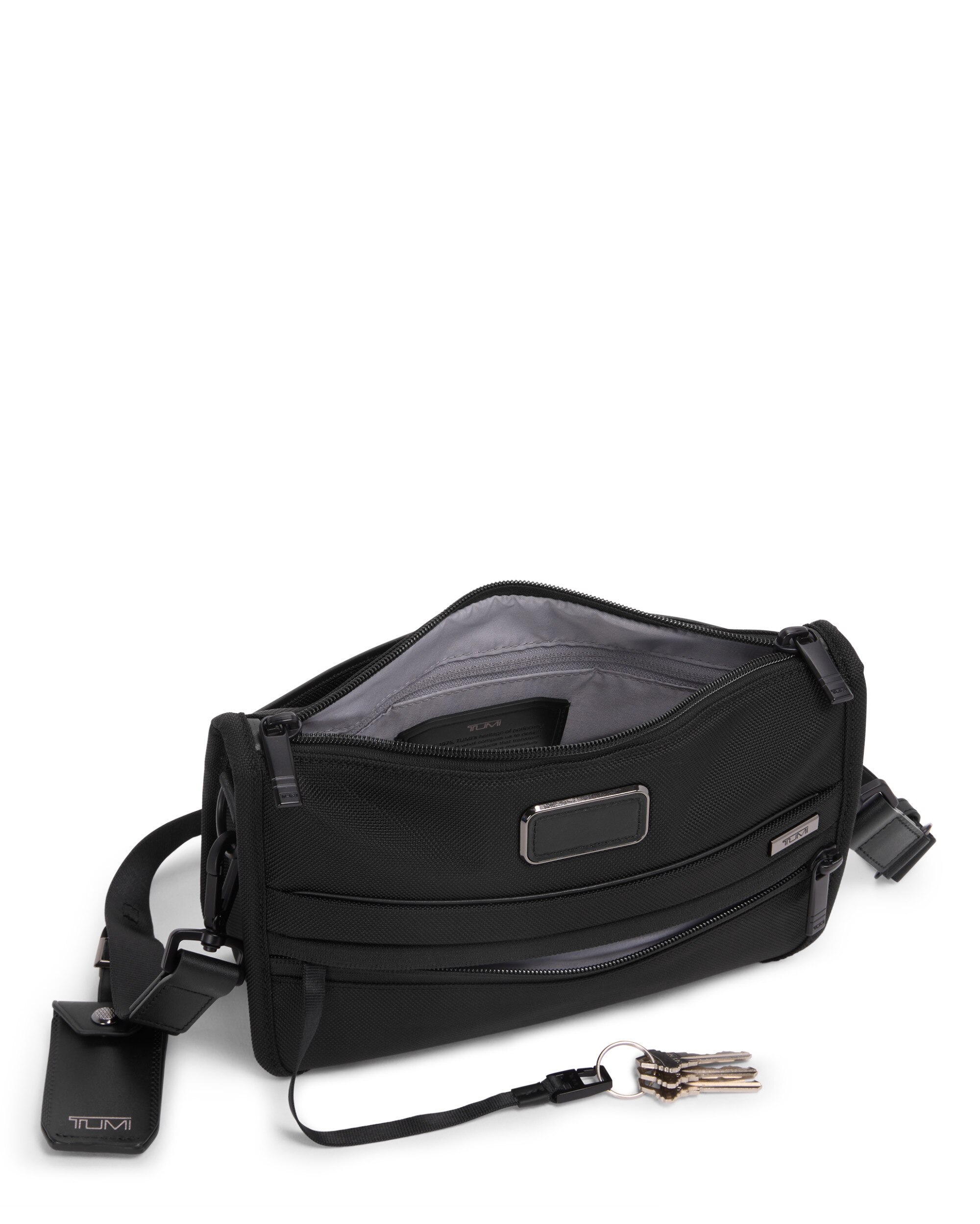 Bolso crossbody tipo clutch Convertible Alpha de nylon balístico - Tumi - Negro Negro-6