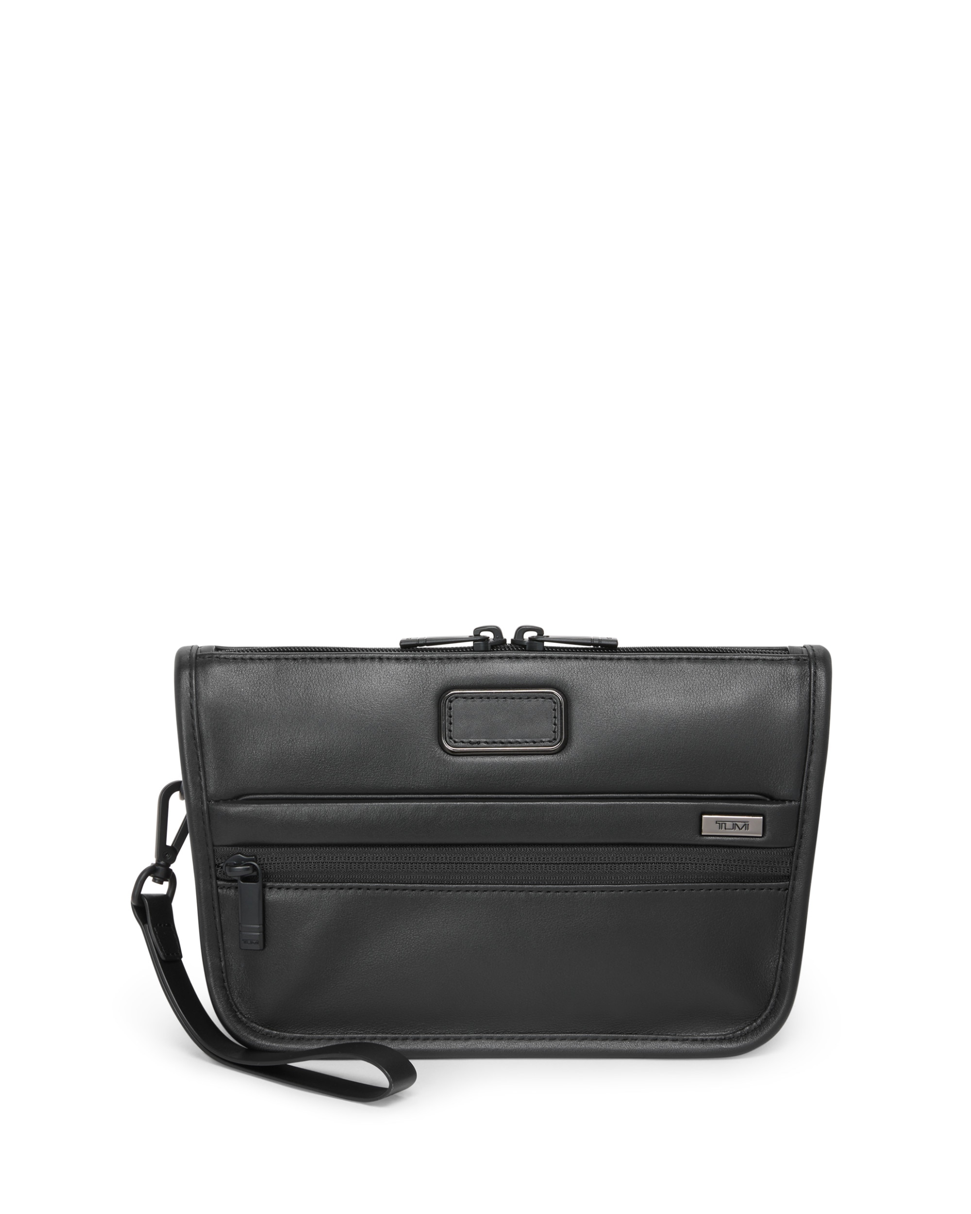 Bolso crossbody tipo clutch Convertible Alpha de piel - Tumi - Negro Negro-6