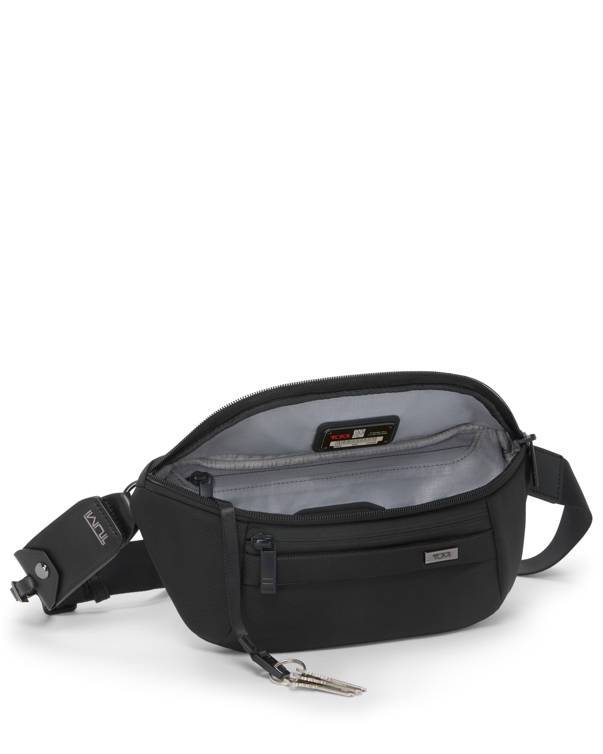 Riñonera Alpha de nylon balístico - Tumi - Negro Negro-5