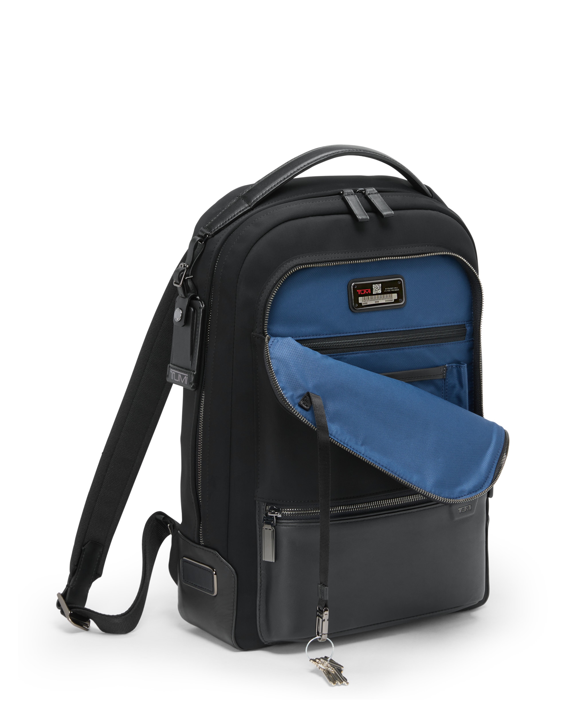 Imagen 6 de Mochila bradner harrison de nailon con bolsillo de acceso rápido - Tumi - Negro Negro