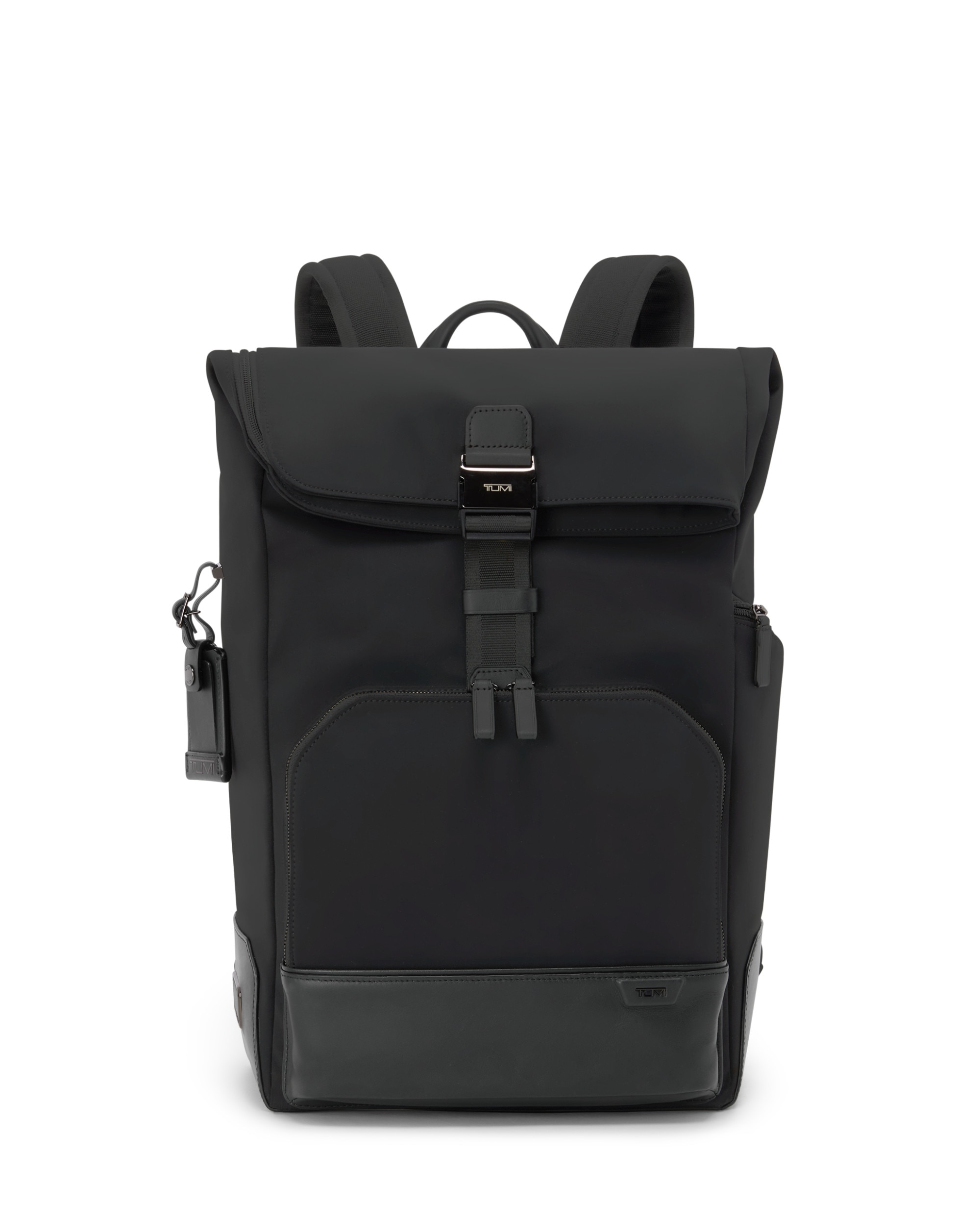 Imagen 1 de Mochila osborn harrison de nailon con cierre enrollable Negro