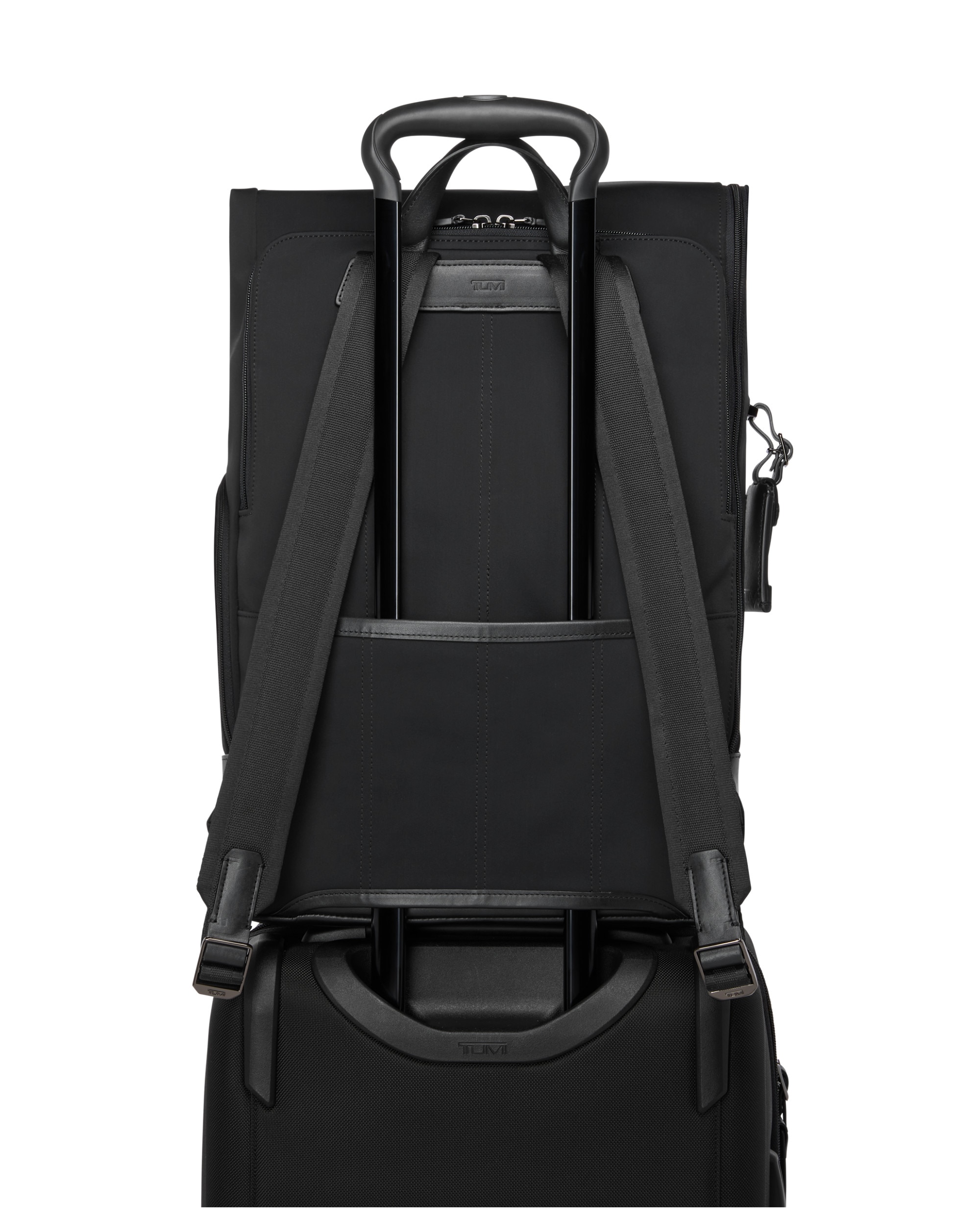 Imagen 6 de Mochila osborn harrison de nailon con cierre enrollable - Tumi - Negro Negro