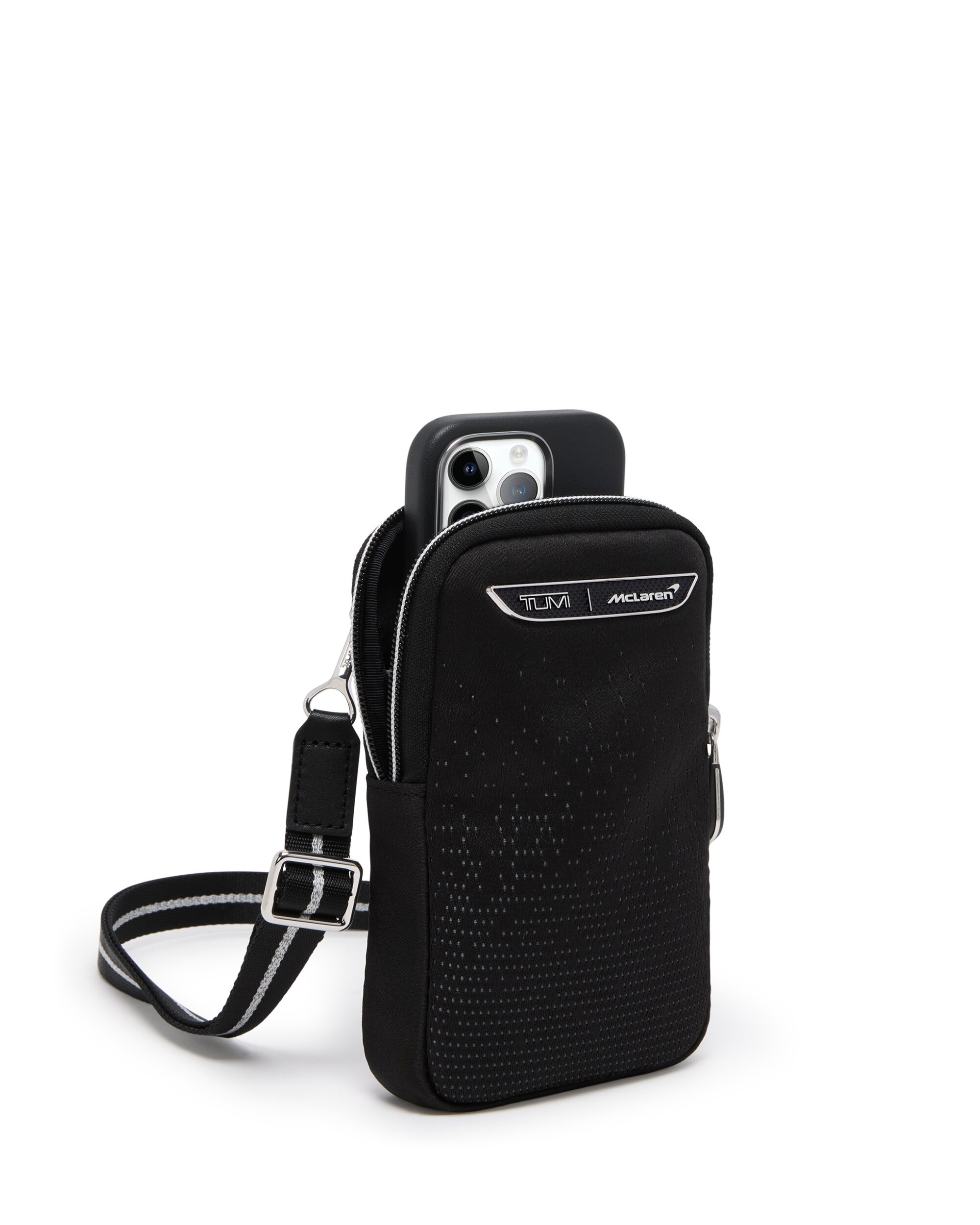 Bolso crossbody pequeño Fuel TUMI McLaren de poliéster - Negro Negro-5