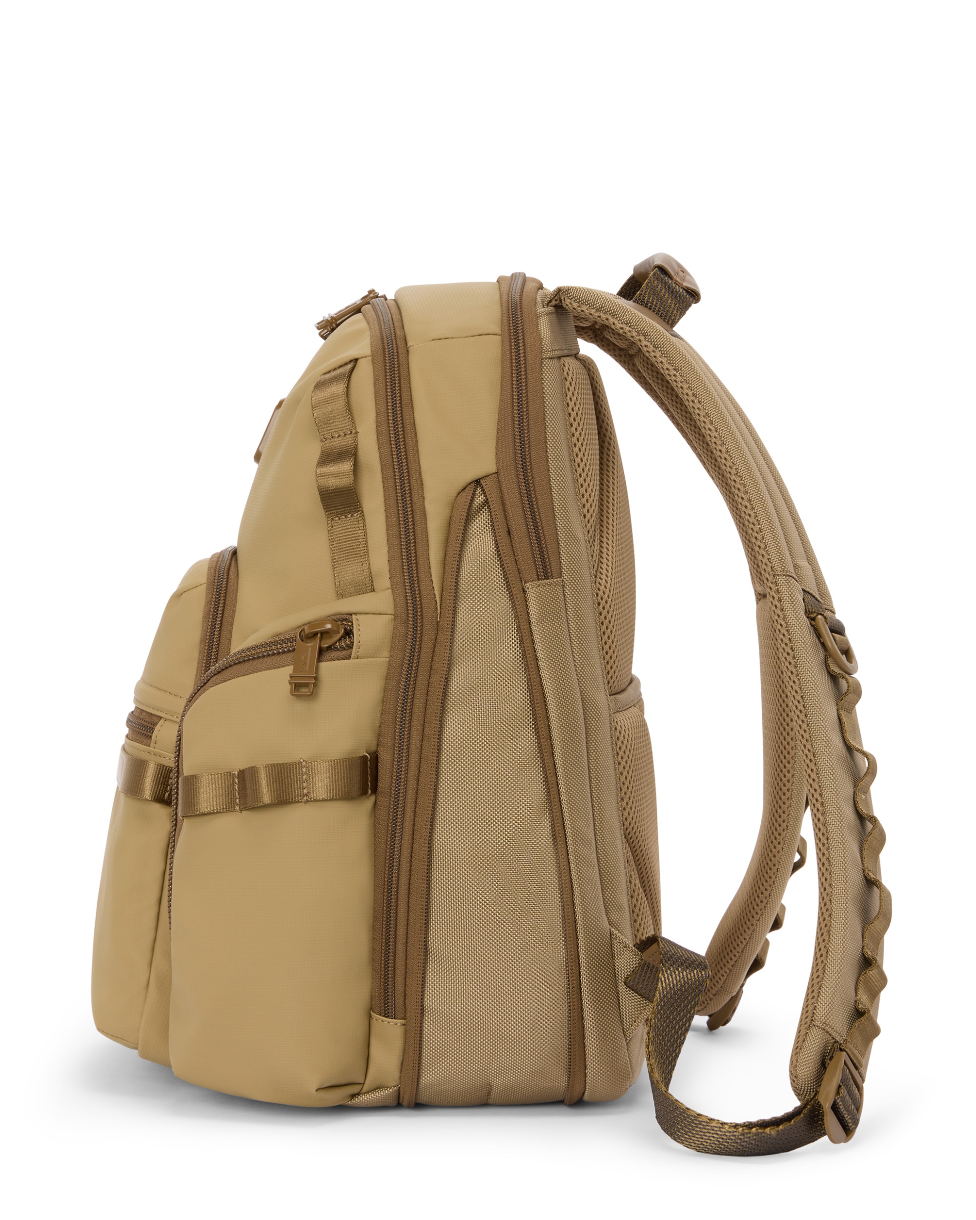 Mochila expandible para portátil de 15'' Navigation Alpha Bravo blanda con capacidad hasta 36, litros - Tumi - Caqui Caqui-6