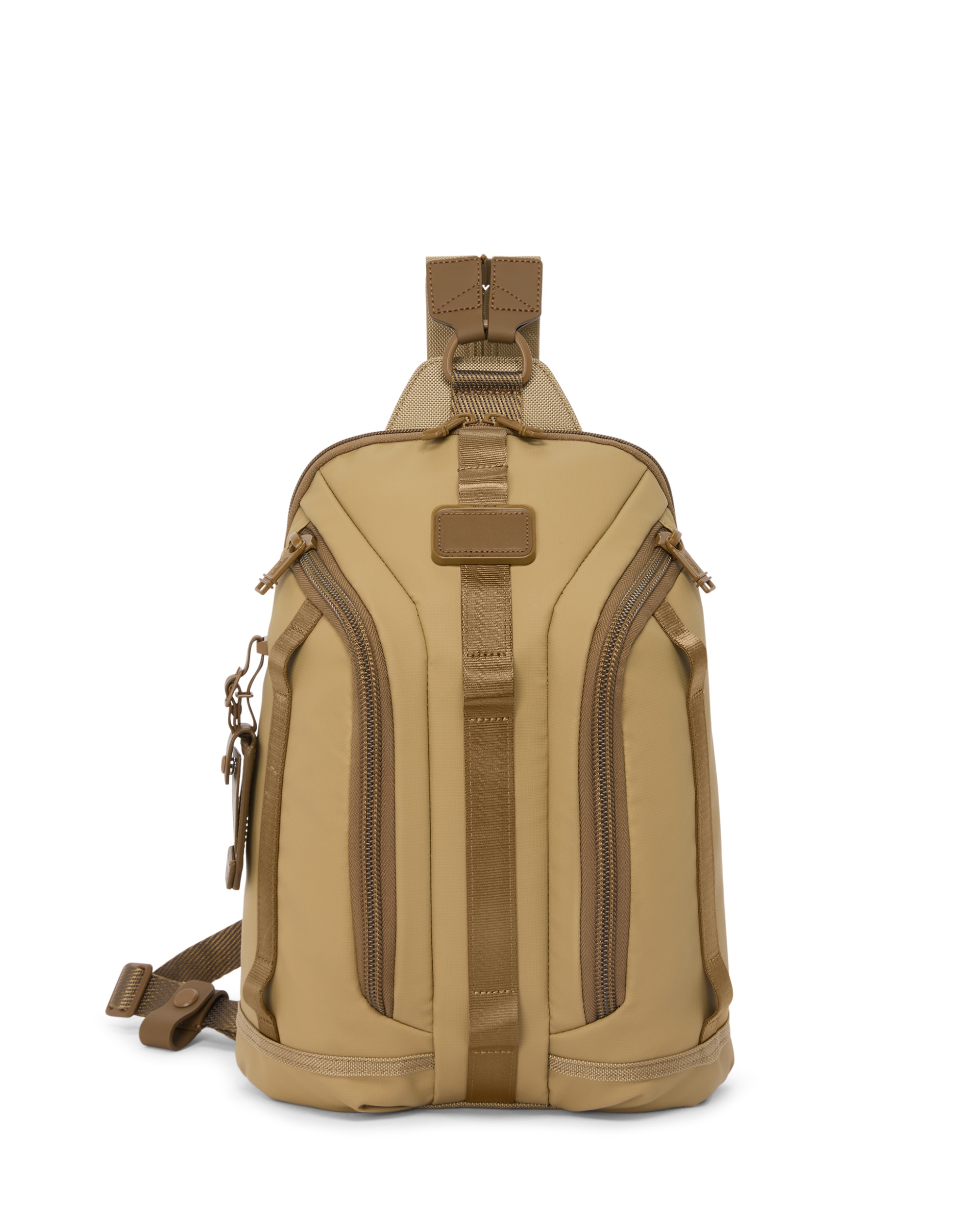 Imagen 0 de Bolso sling Knight Alpha Bravo de poliéster y nylon balístico Kaki
