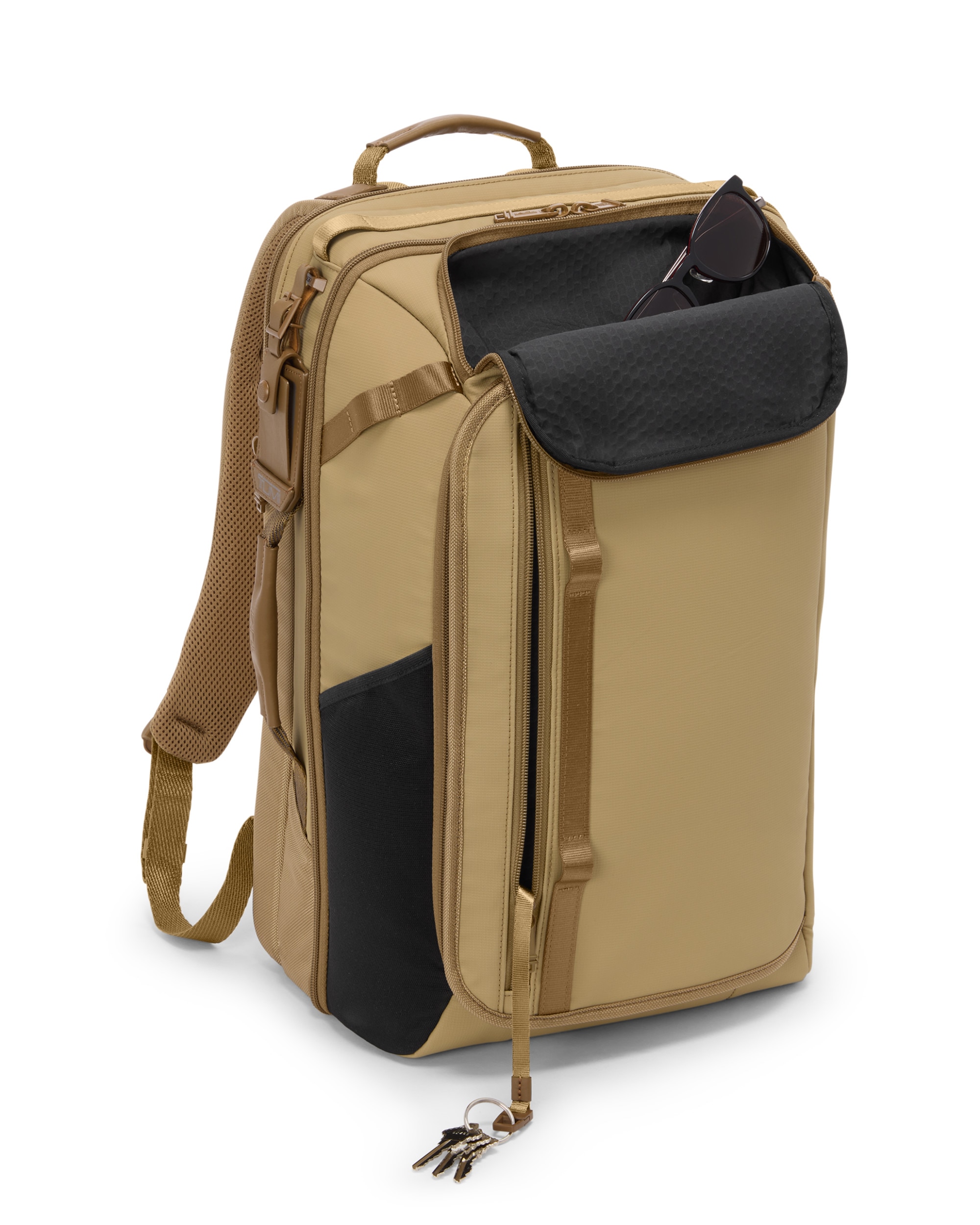 Mochila para portátil de 17'' alpha bravo detrick blanda con capacidad de 31 litros - Tumi - Kaki Kaki-4