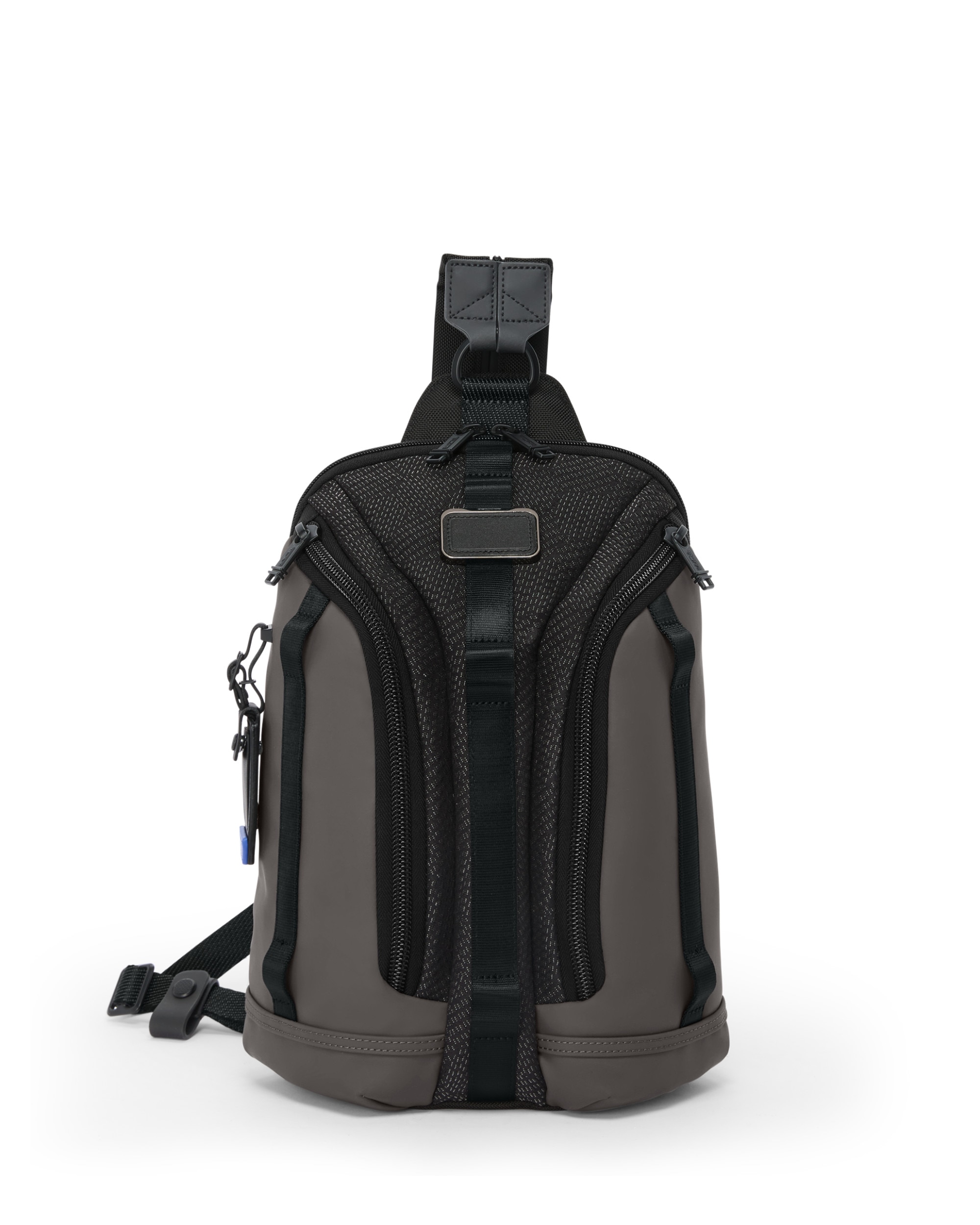 Imagen 0 de Bolso sling Alpha Bravo de poliéster y nailon balístico geometric Negro