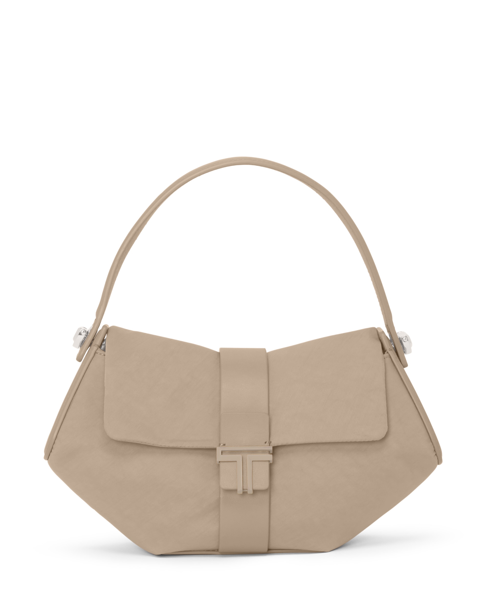 Bolso de hombro pequeño journey de nylon y piel - Tumi - Salmón Salmón-1