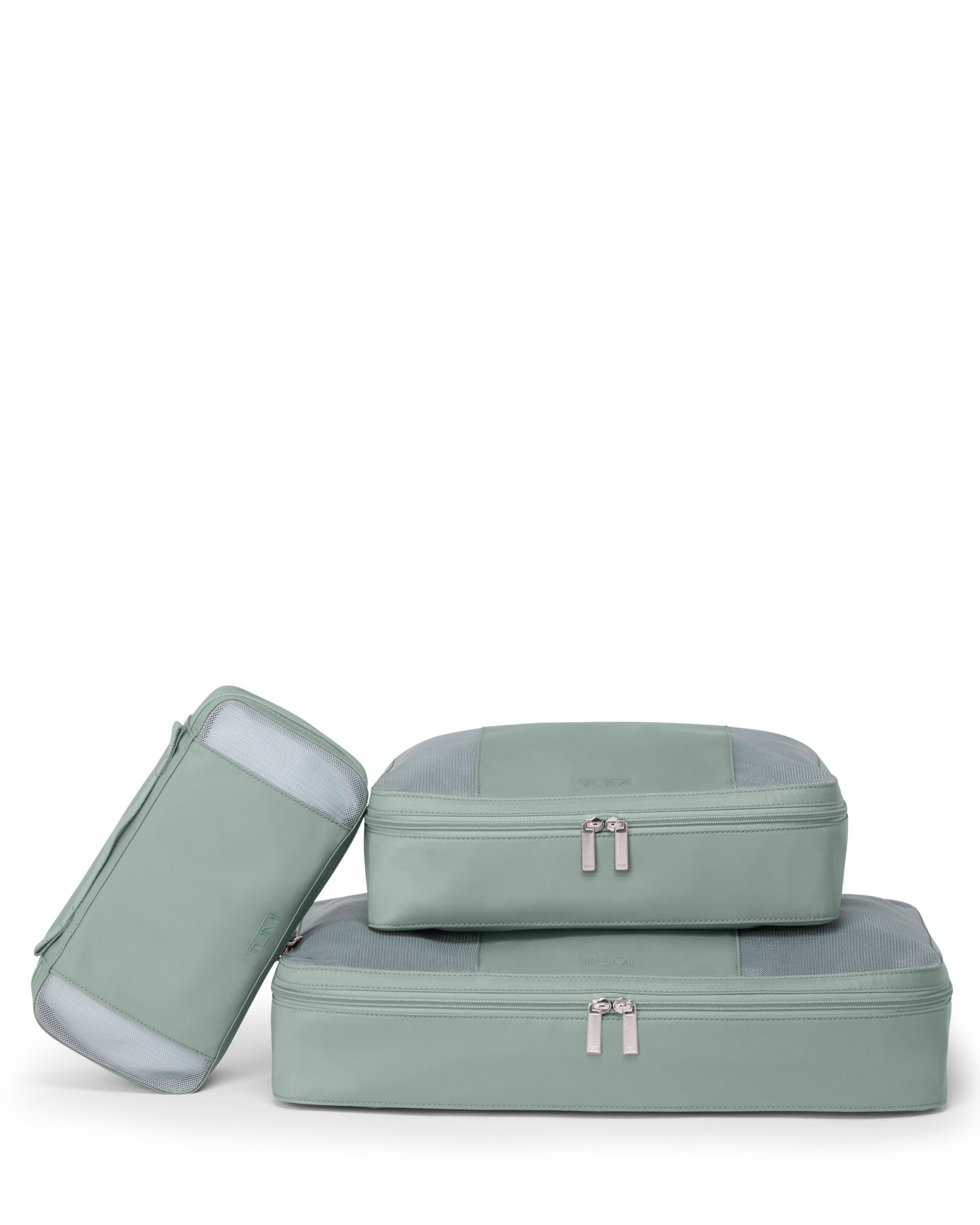 Organizador de equipaje grande TUMI blanda con capacidad de 12 litros - Azul grisáceo Azul grisáceo-2