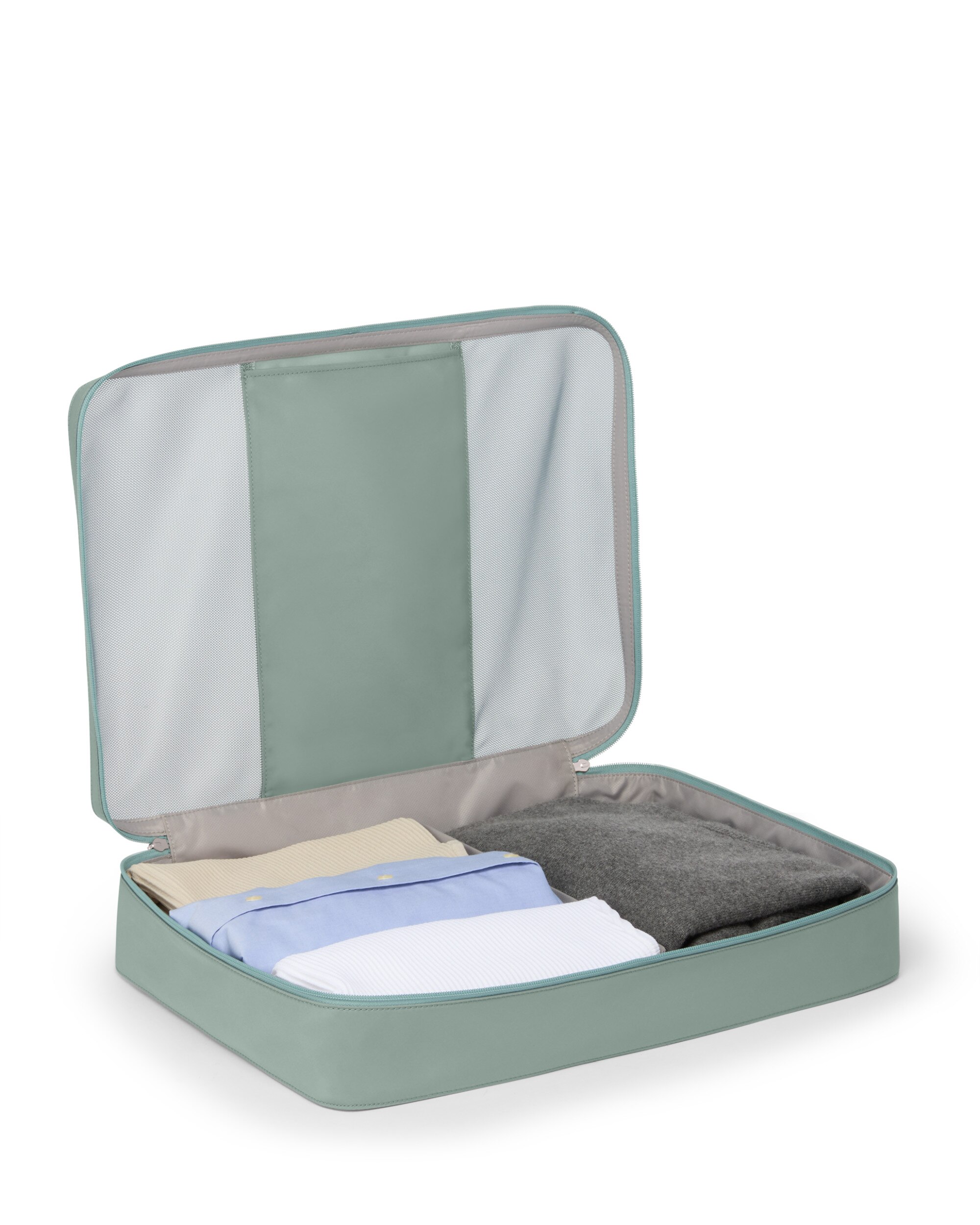 Organizador de equipaje grande TUMI blanda con capacidad de 12 litros - Azul grisáceo Azul grisáceo-3