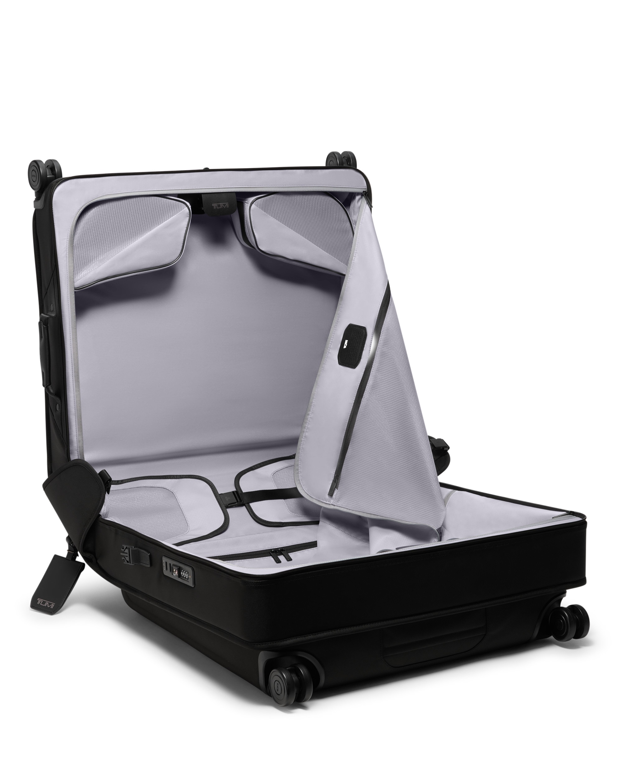 Imagen 3 de Maleta portatrajes grande alpha blanda con capacidad de 128,8 litros - Tumi - Negro Negro