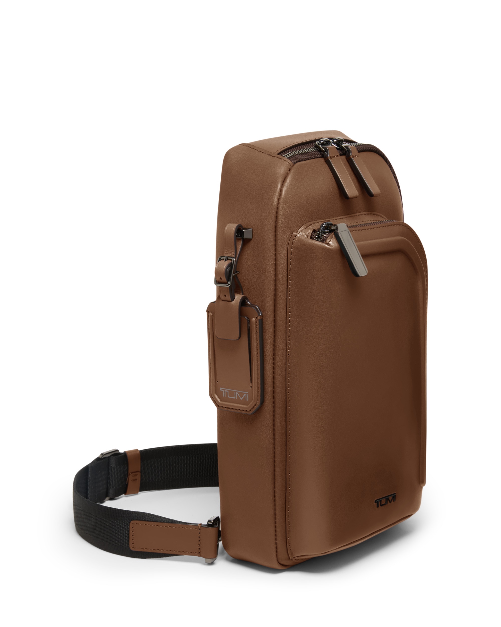 Imagen 5 de Bolso sling gregory harrison de piel con organización interna - Tumi - Naranja Naranja