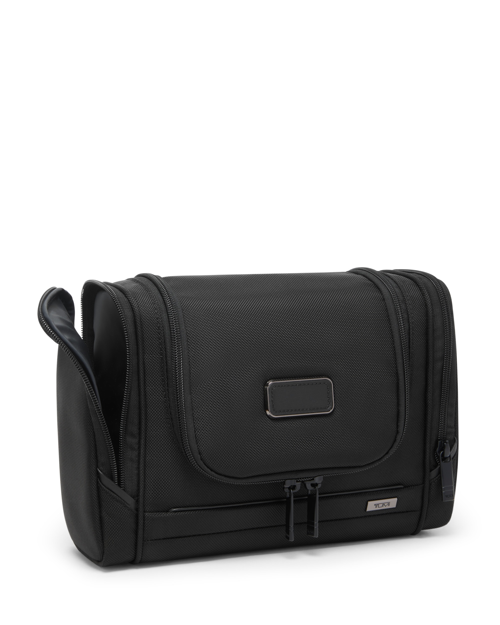 Imagen 4 de Neceser colgante alpha de nailon balístico con forro antimicrobiano - Tumi - Negro Negro