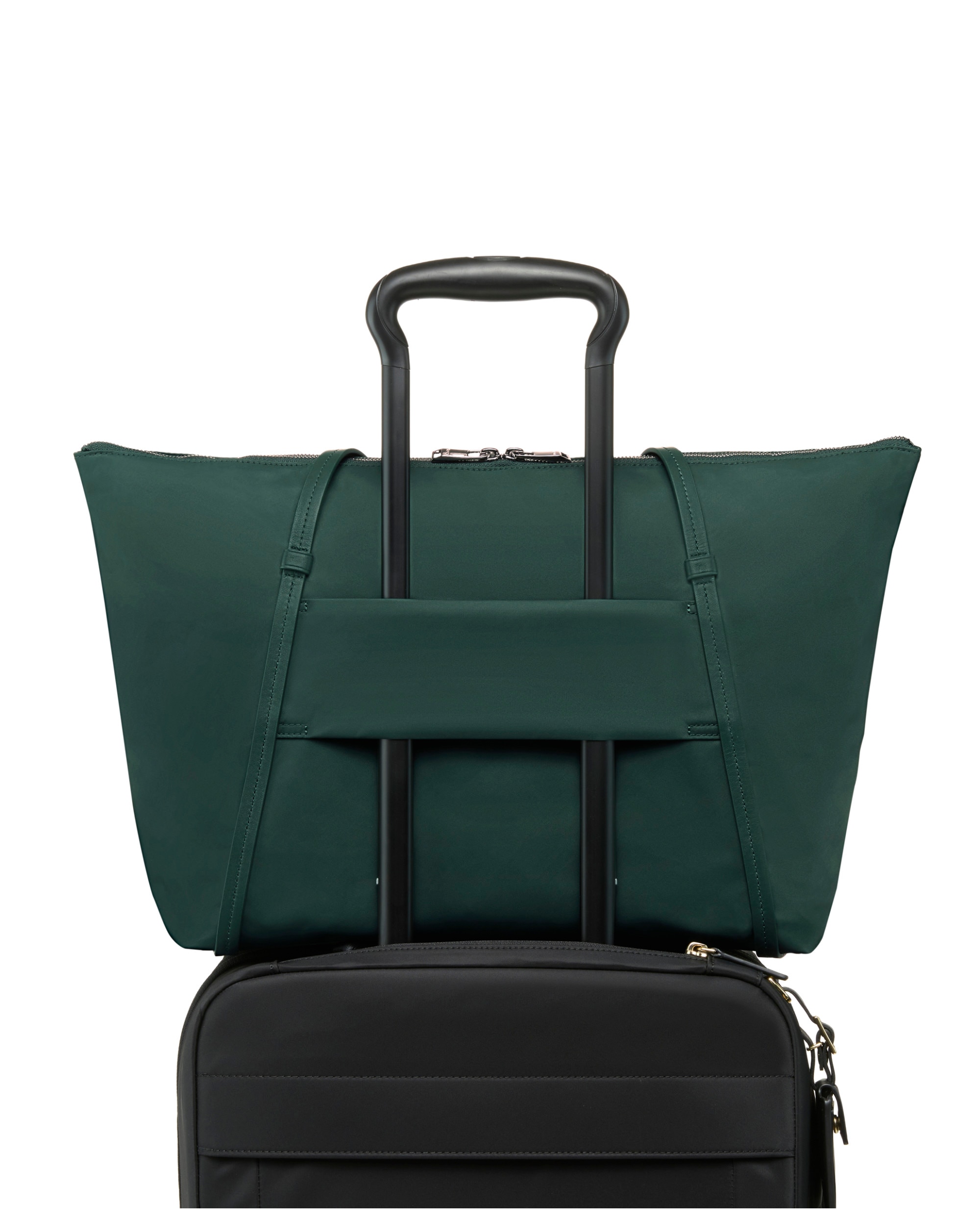 Imagen 5 de Bolso tote q voyageur de nailon con organización interna - Tumi - Verde oscuro Verde oscuro