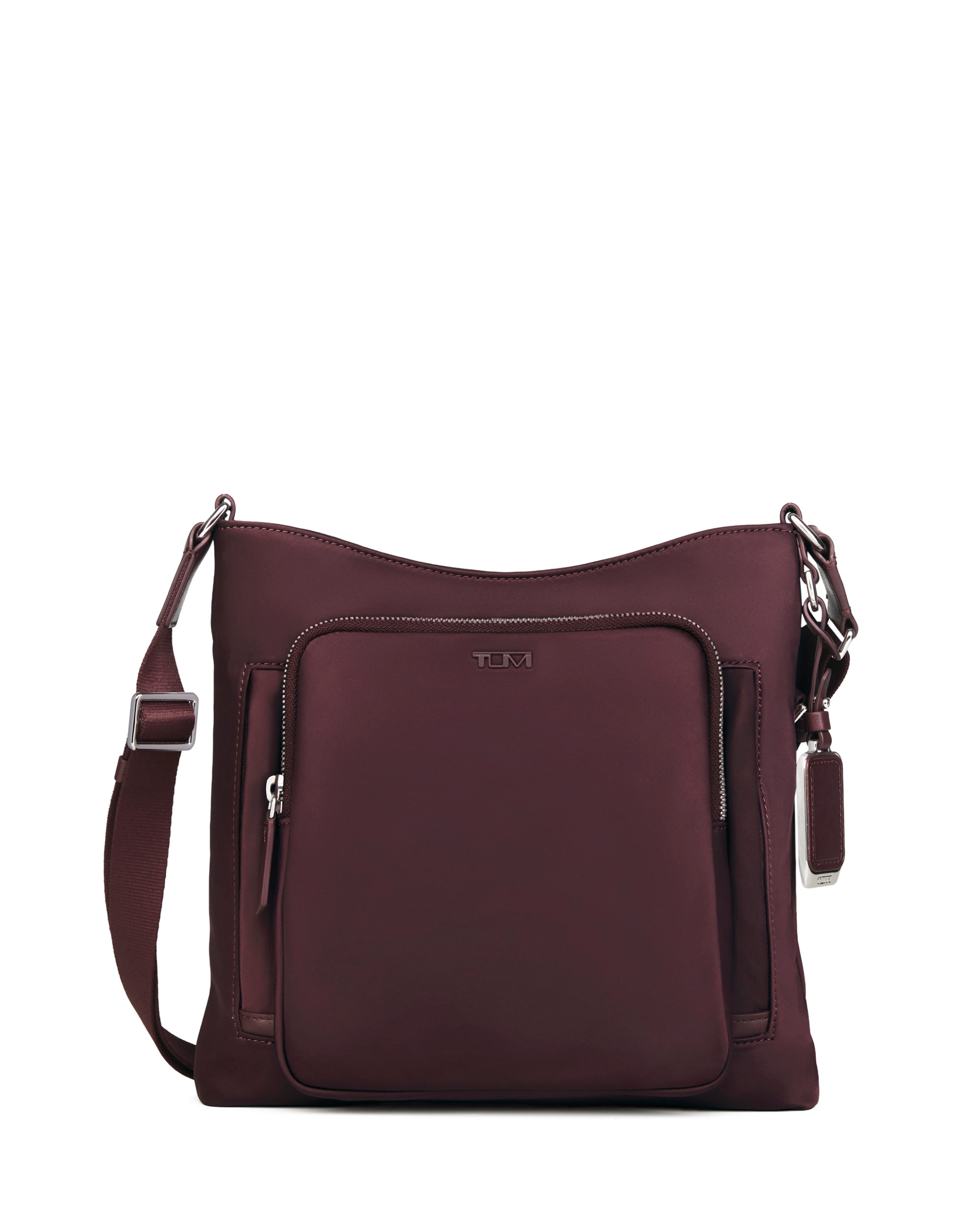 Imagen 1 de Bolso crossbody tyler voyageur de nailon y piel con correa ajustable Topo