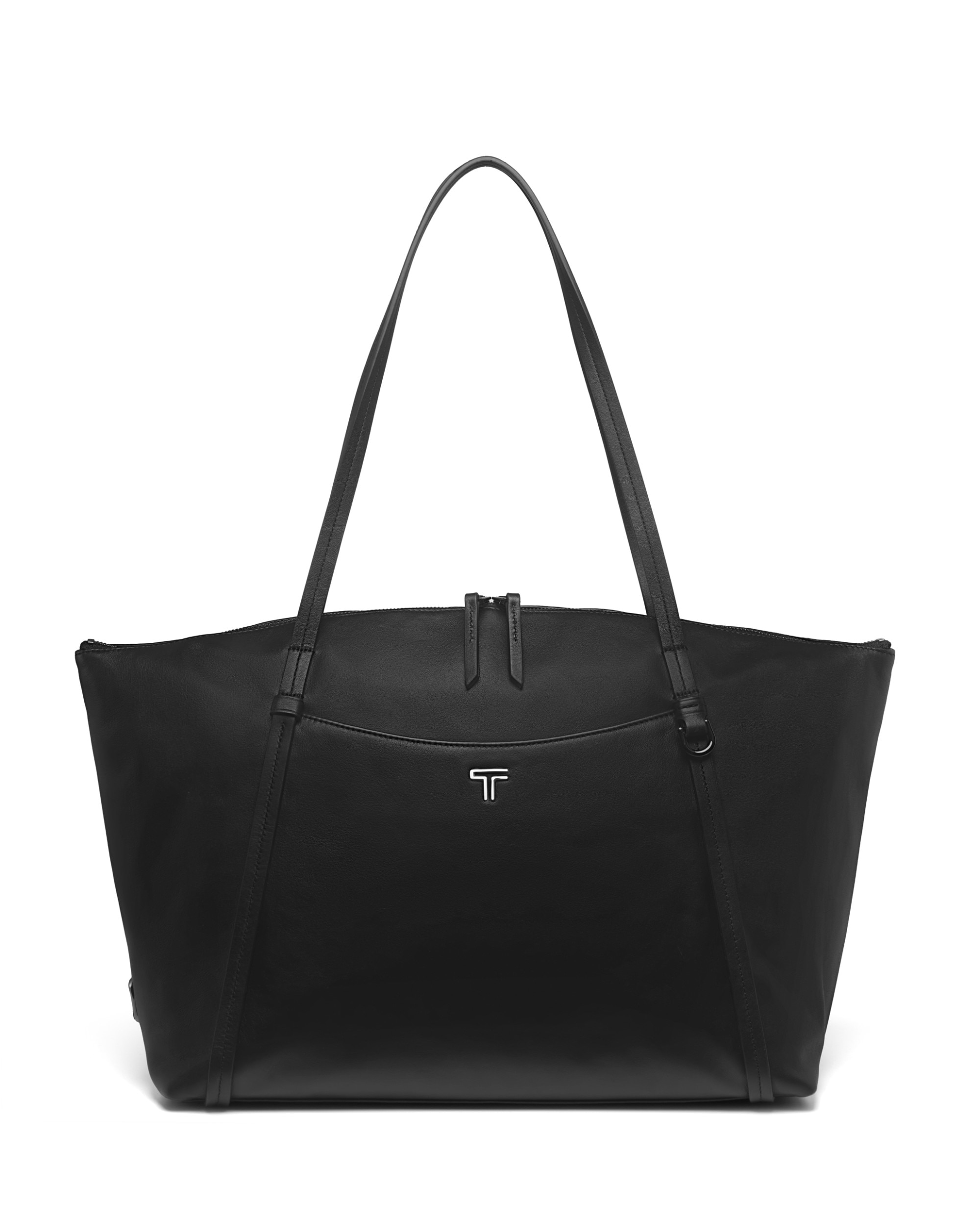 Bolso tote q voyageur de nailon con organización interna - Tumi - Negro Negro-1