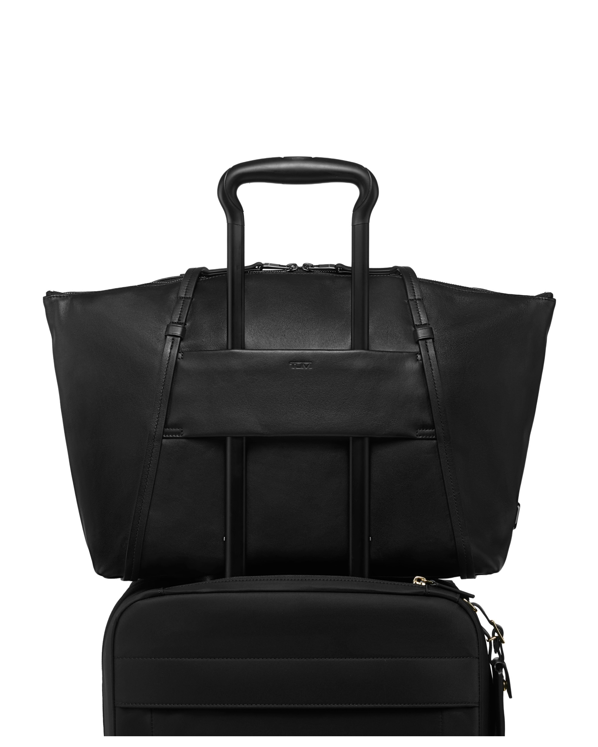 Bolso tote q voyageur de nailon con organización interna - Tumi - Negro Negro-2