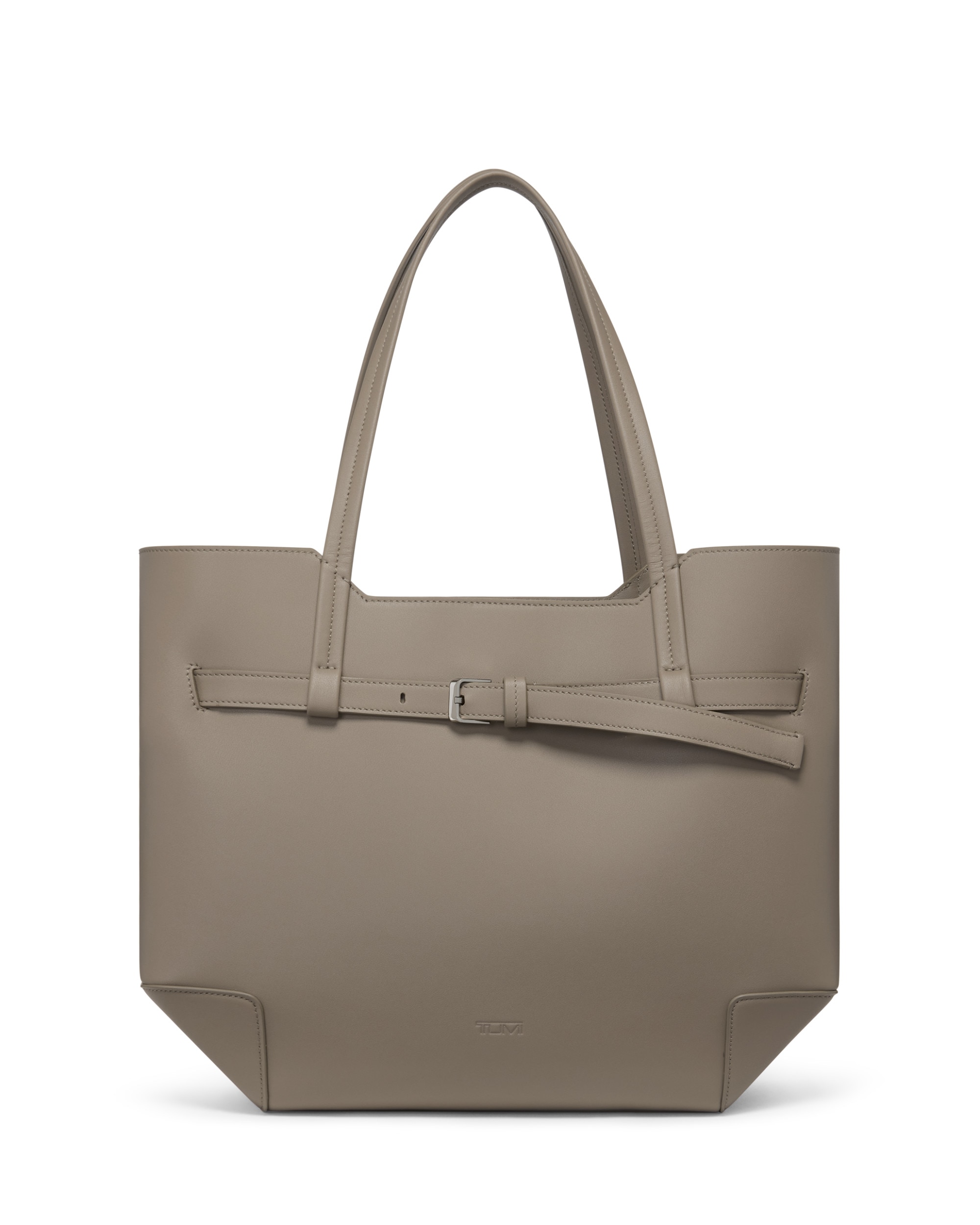 Bolso tote adatto de piel con cierre magnético - Tumi - Gris oscuro Gris oscuro-1