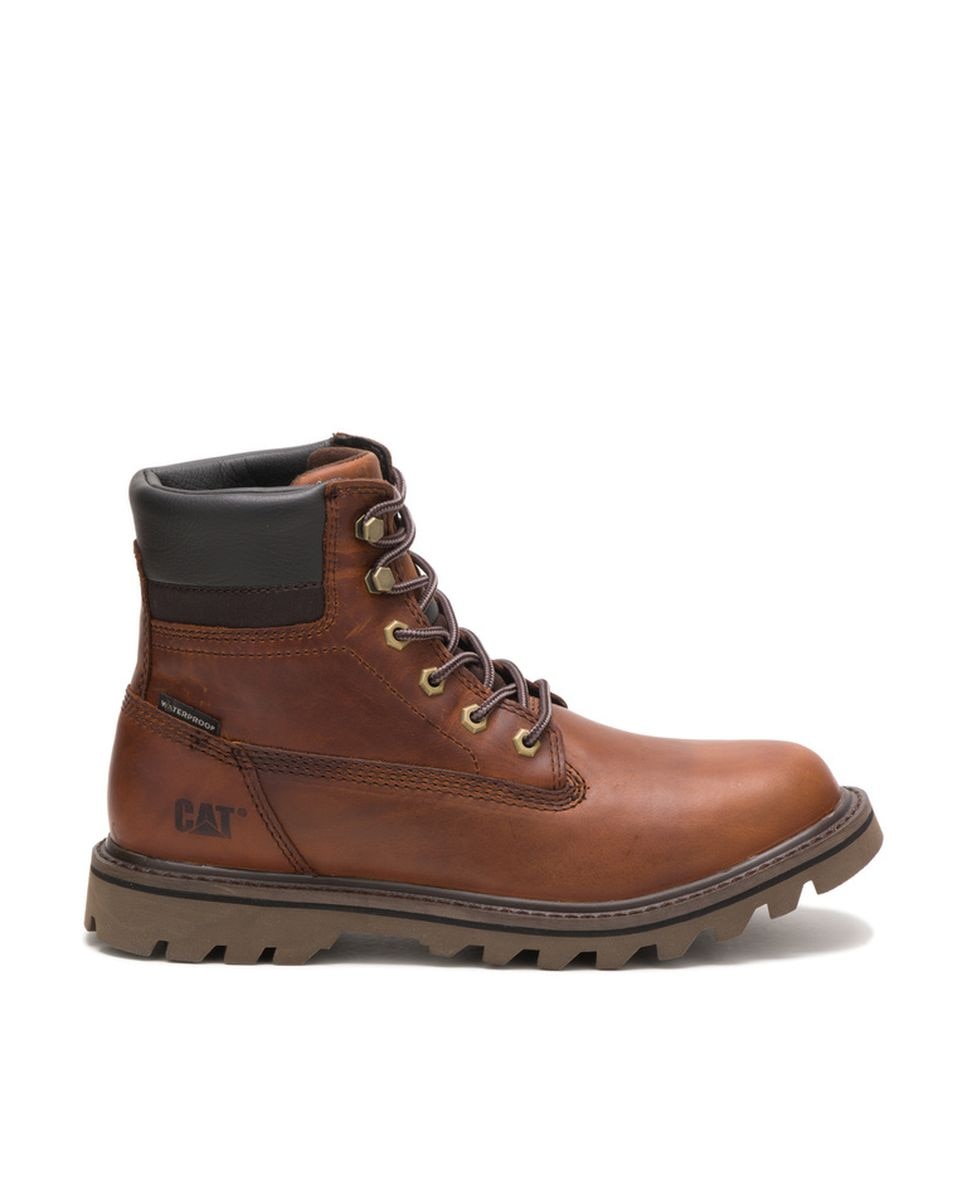 Imagen 1 de Botas de hombre de piel deplete wp - Caterpillar - Marrón Marrón