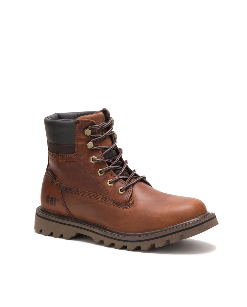 Imagen 3 de Botas de hombre de piel deplete wp - Caterpillar - Marrón Marrón