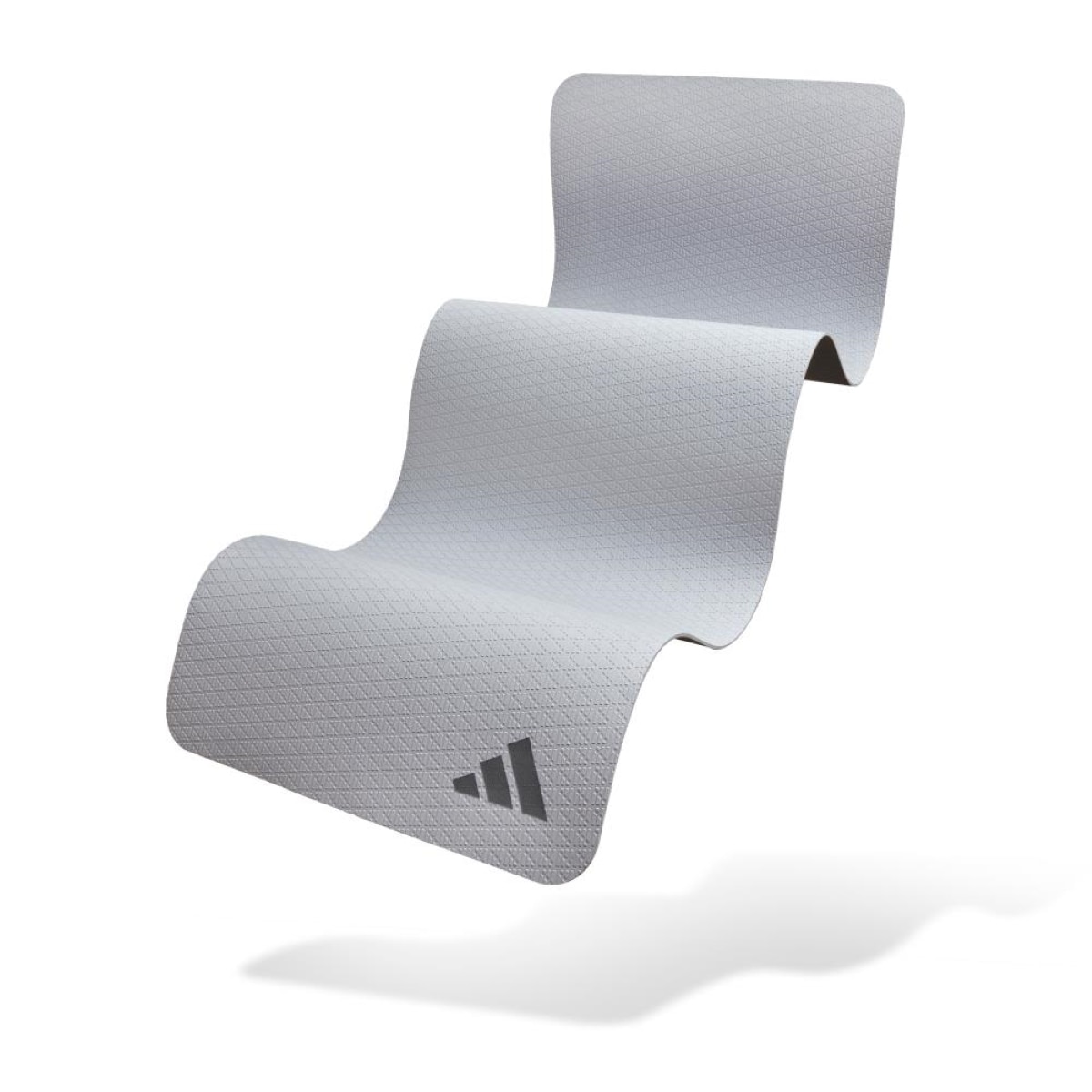 Esterilla de yoga 4mm adidas - Plata Plata-4