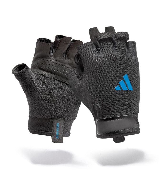 Imagen 0 de Guantes entrenamiento essential adidas Negro / Azul